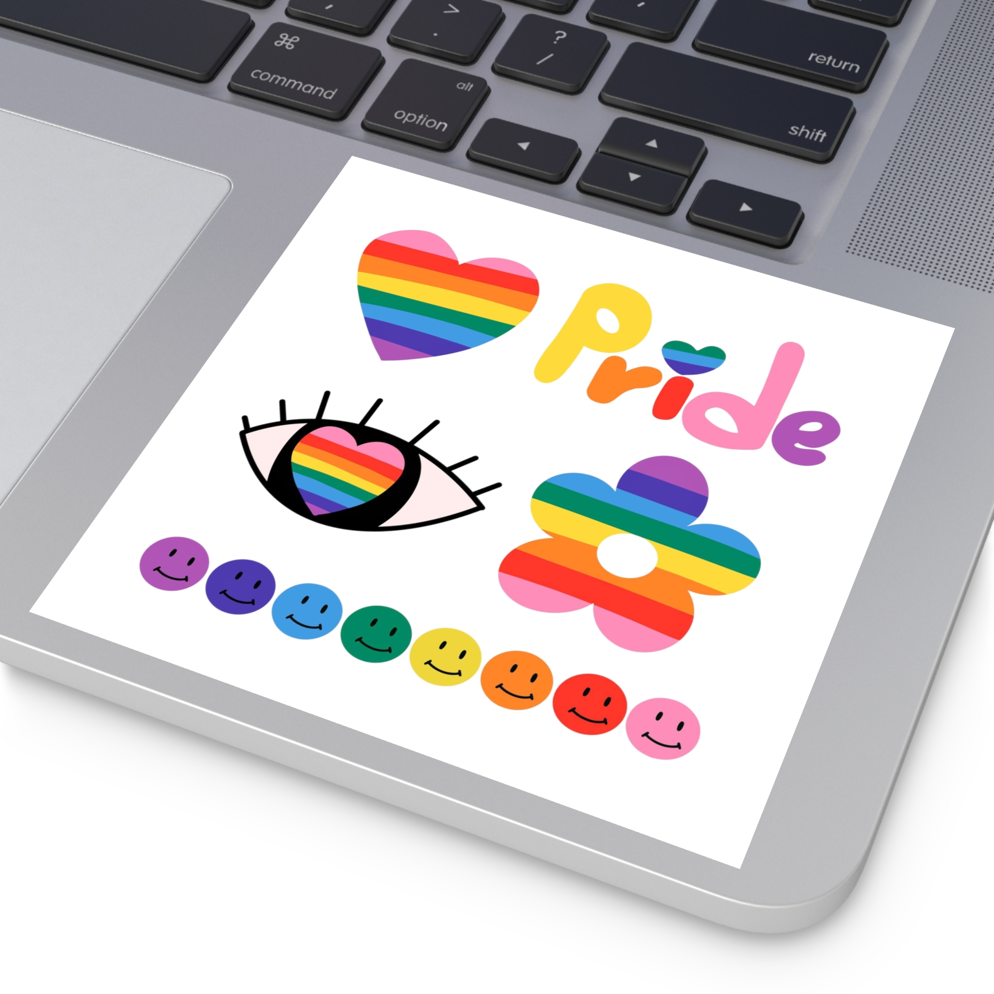 Pride Month Laminate Stickers Square - Image 39