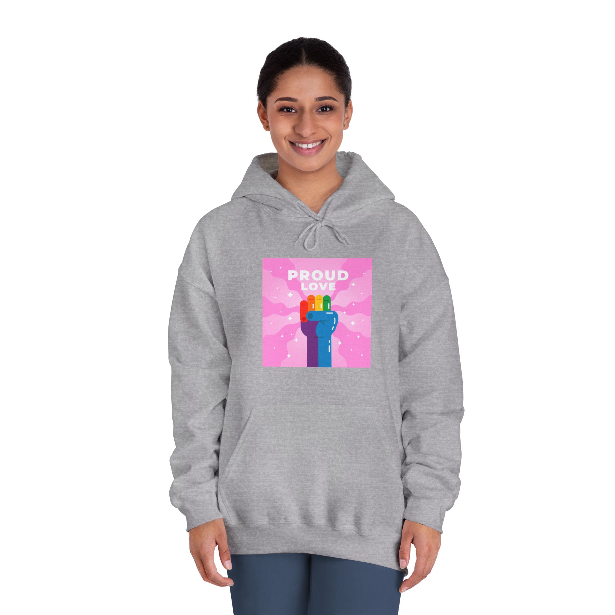 Pride Day Concept(4) Unisex Dryblend Hooded Sweatshirt - Image 16