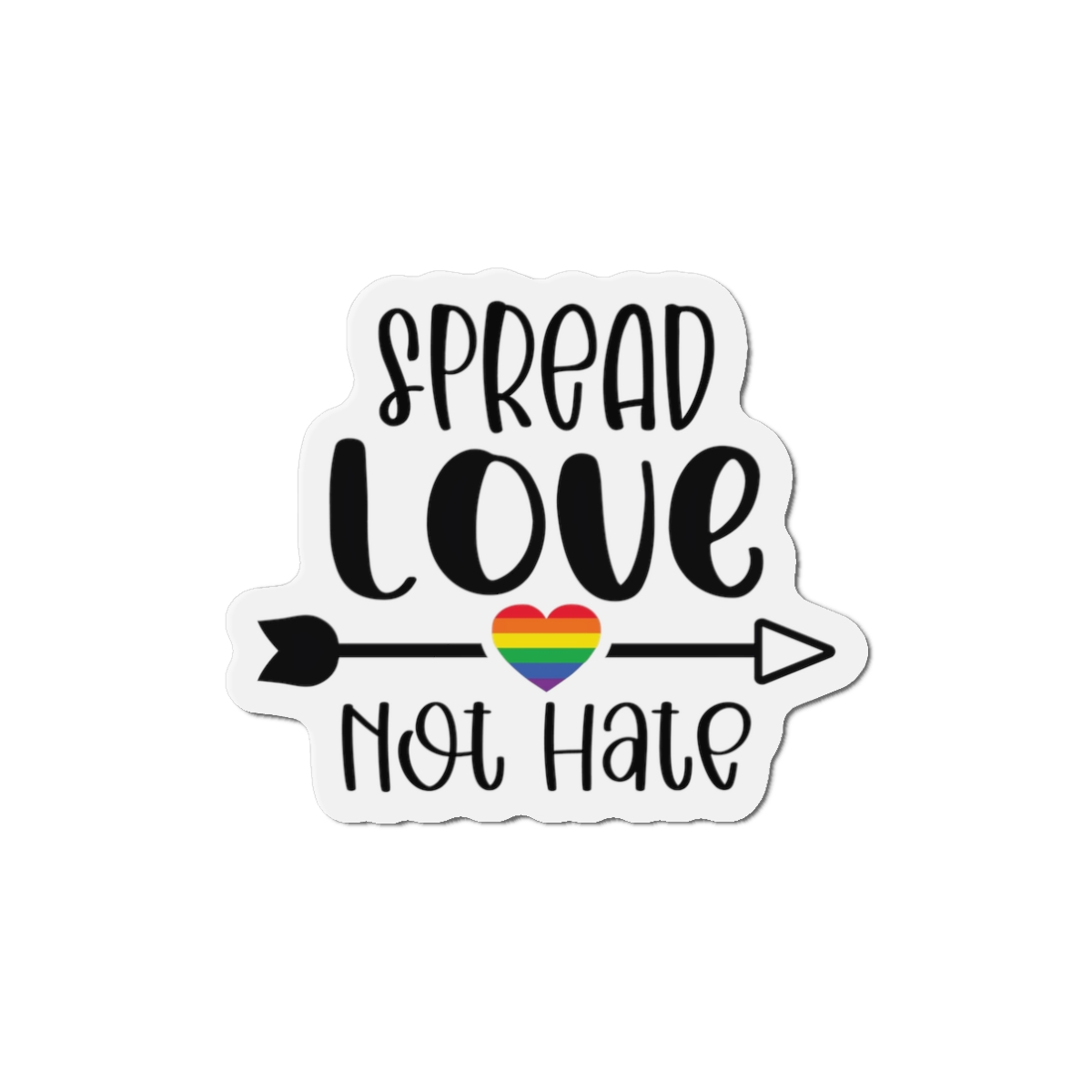 Gay Pride Svg Design(1) Die Cut Magnets - Image 4