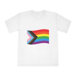 Vector Flat Cartoon New Lgbt Lgbtq Rainbow Flag - Unisex Classic Crewneck T Shirt