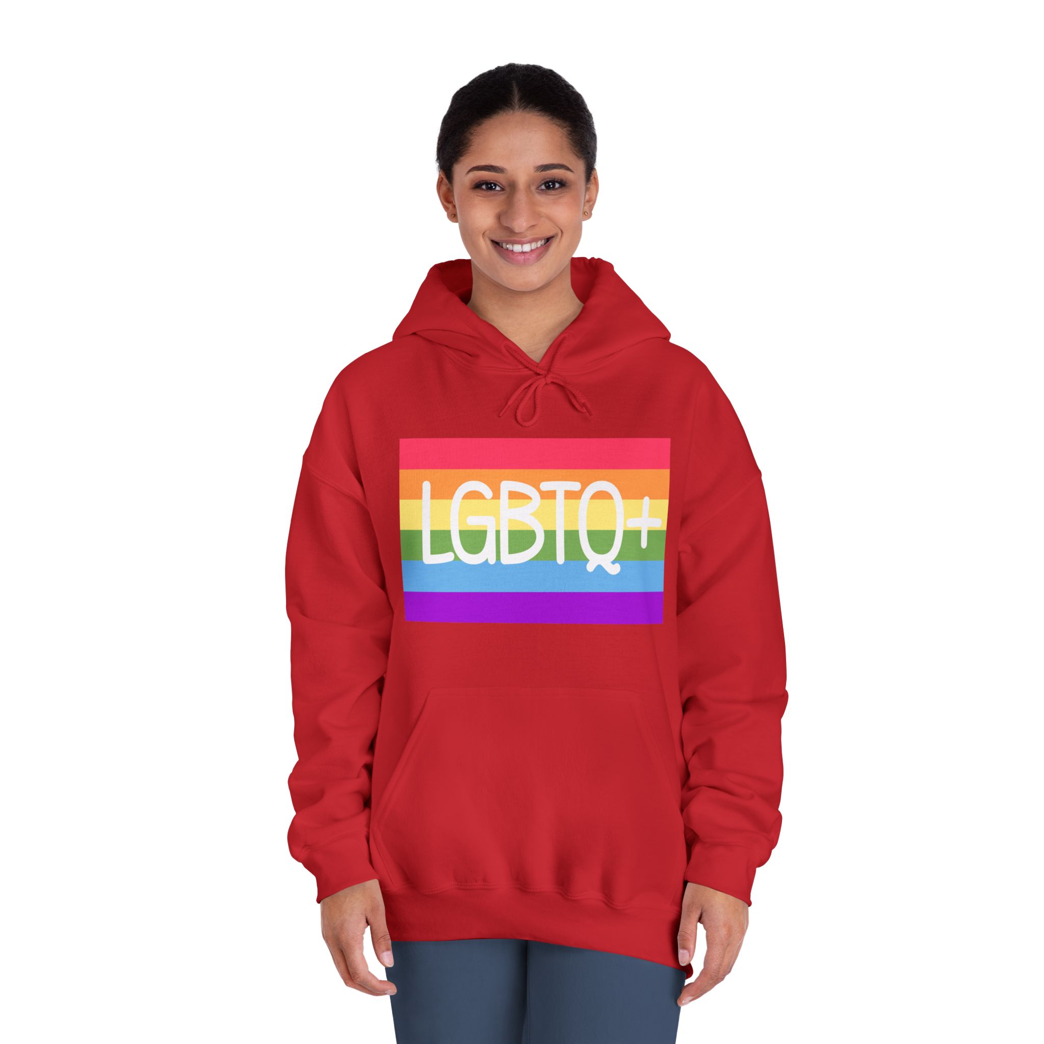 Pride Concept Background Lgbtq Pride Unisex Dryblend Hooded Sweatshirt - Image 36