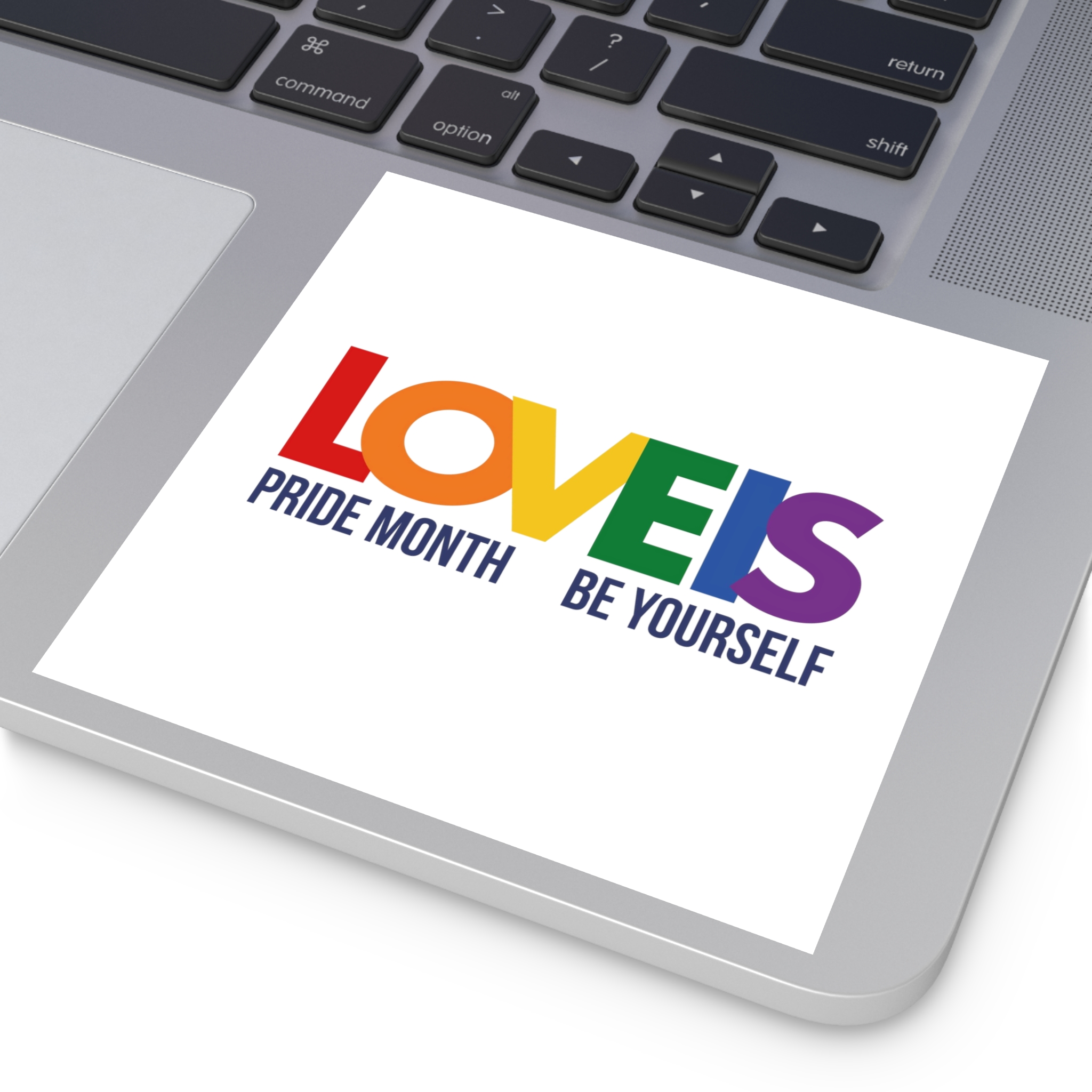 Lgbt Pride Month June 2026 Lesbian Gay Bisexual Transgender Lgbtq Flag Rainbow Love Vector Laminate Stickers Square - Image 35