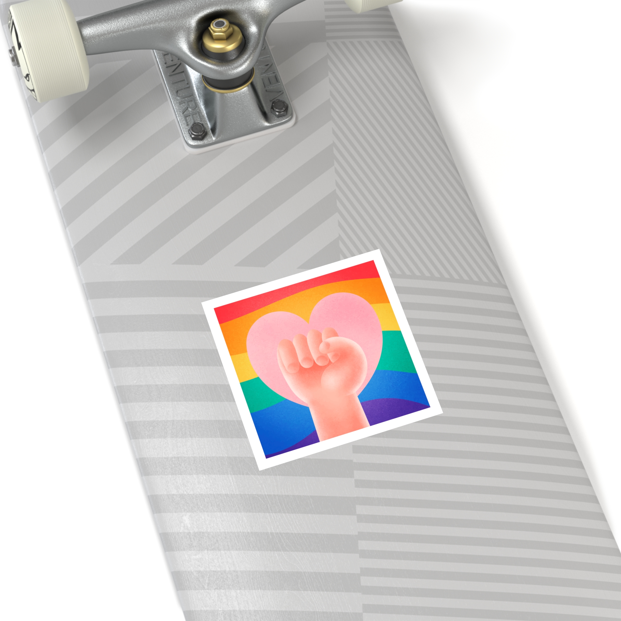 Pride Day Concept 2 Laminate Stickers Square - Image 28