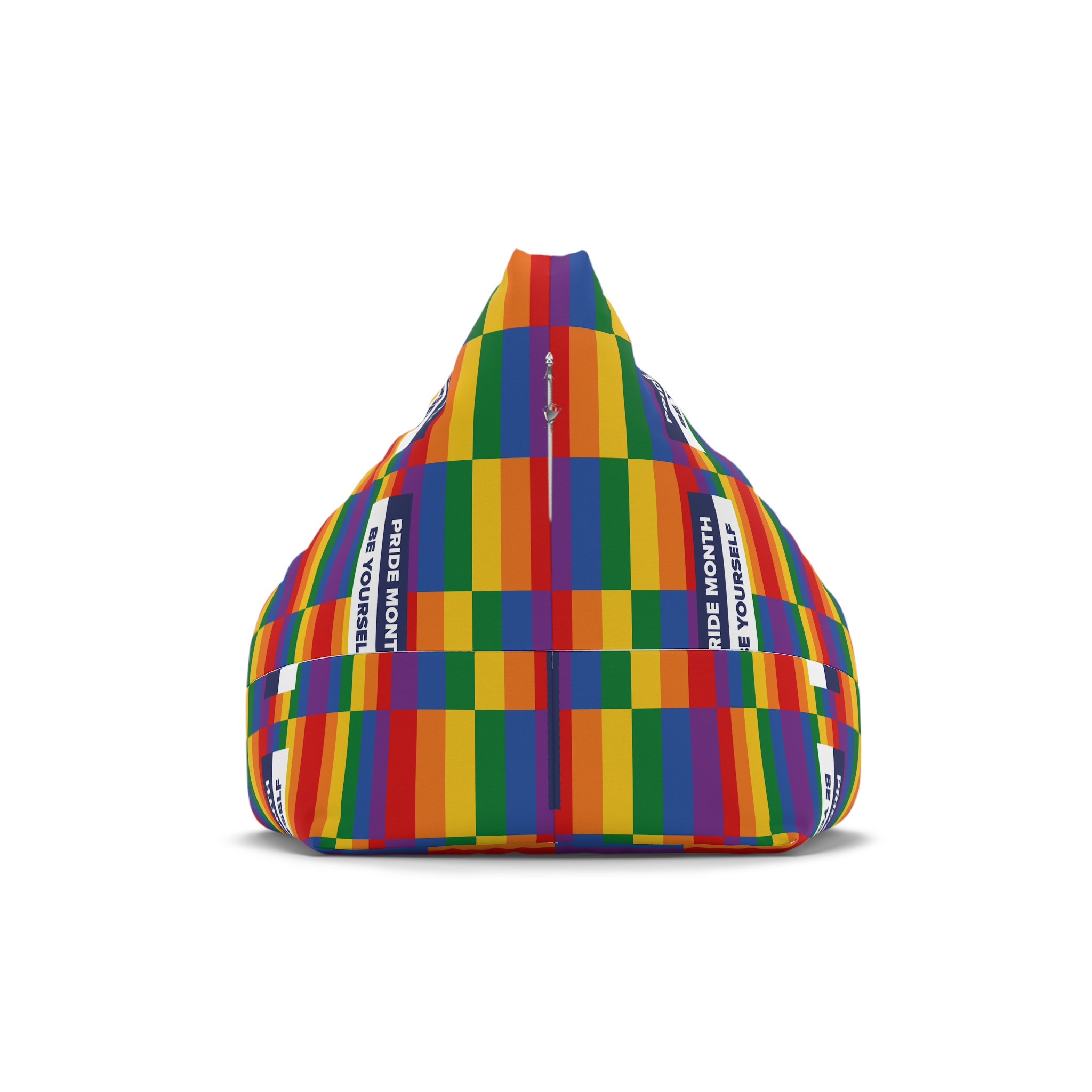 Lgbt Pride Month June Lesbian Gay Bisexual Transgender Lgbtq Flag Rainbow Vector(3) Bean Bag Chair Cover - Image 2