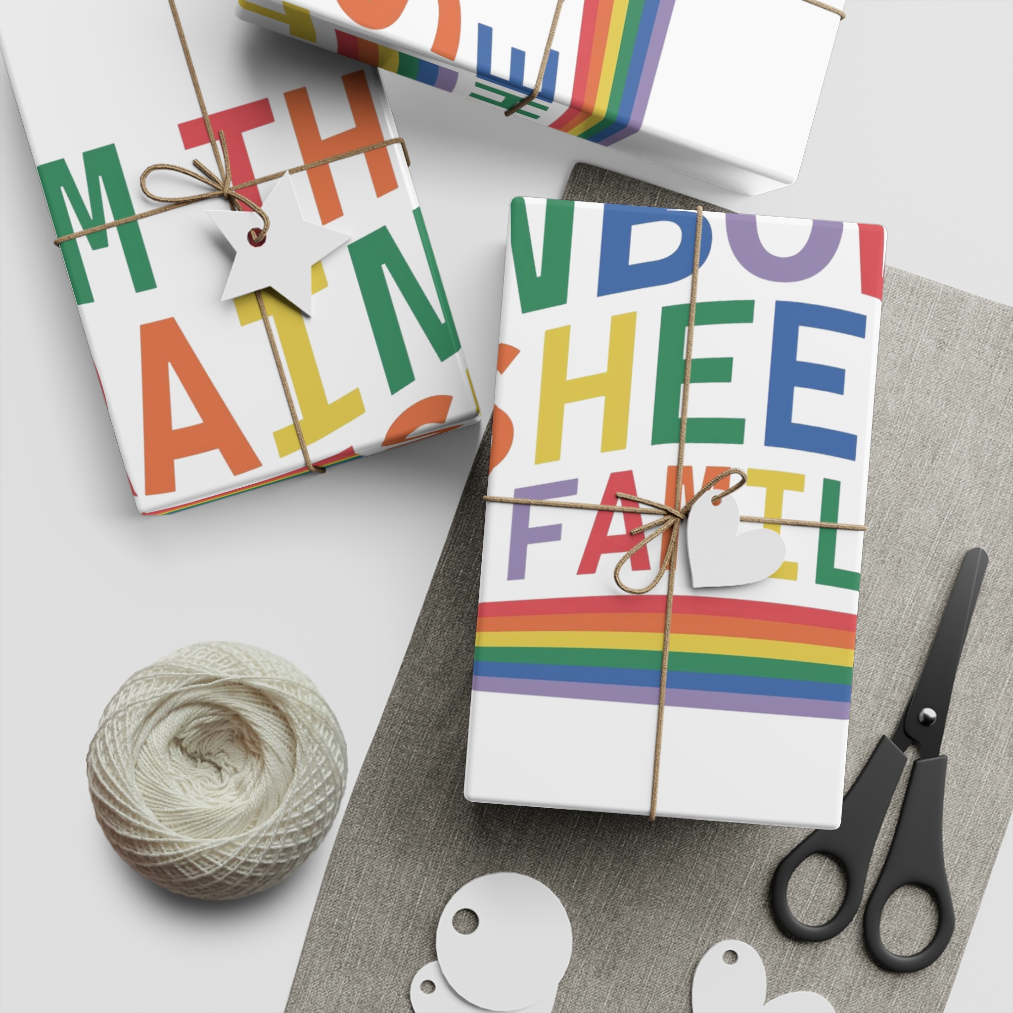 Lgbtq Pride Month Svg Design Bundle(1) Gift Wrapping Paper Sheets 1pc - Image 2