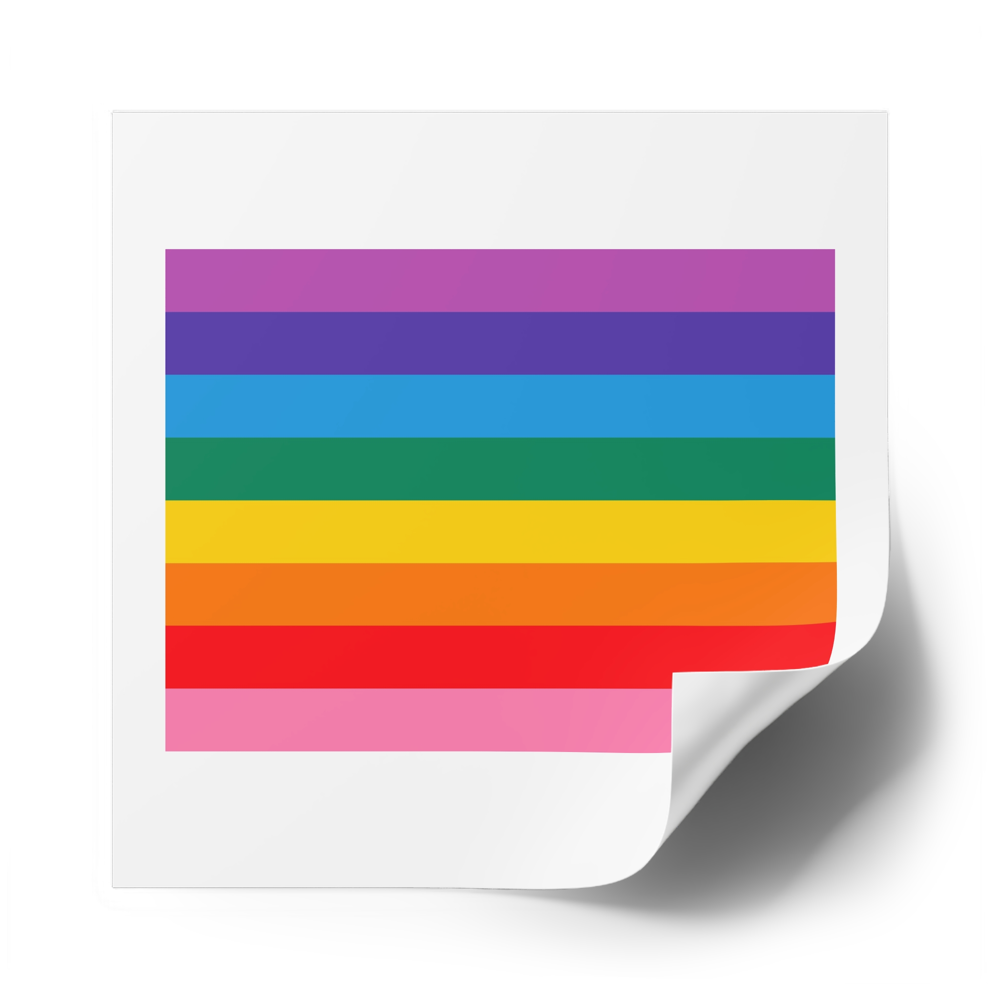 Pride Love Freedom Lgbtq Lgbt Heart Rainbow Love Wins Gay Lesbian Trans Homo Homosexual Colors Flag Diversity Parade Laminate Stickers Square - Image 58