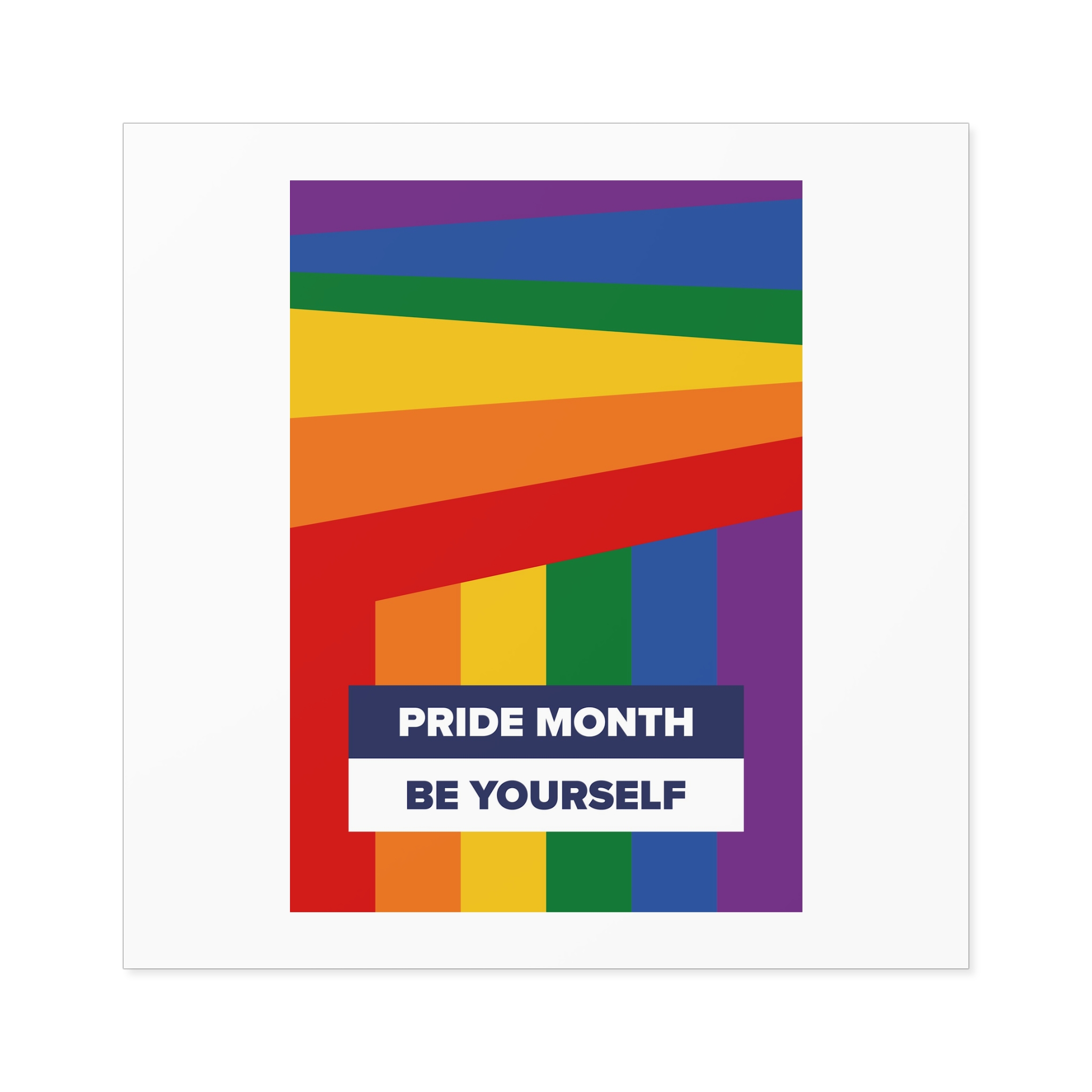 Lgbt Pride Month June Lesbian Gay Bisexual Transgender Lgbtq Flag Rainbow Vector(2)2 Laminate Stickers Square - Image 57