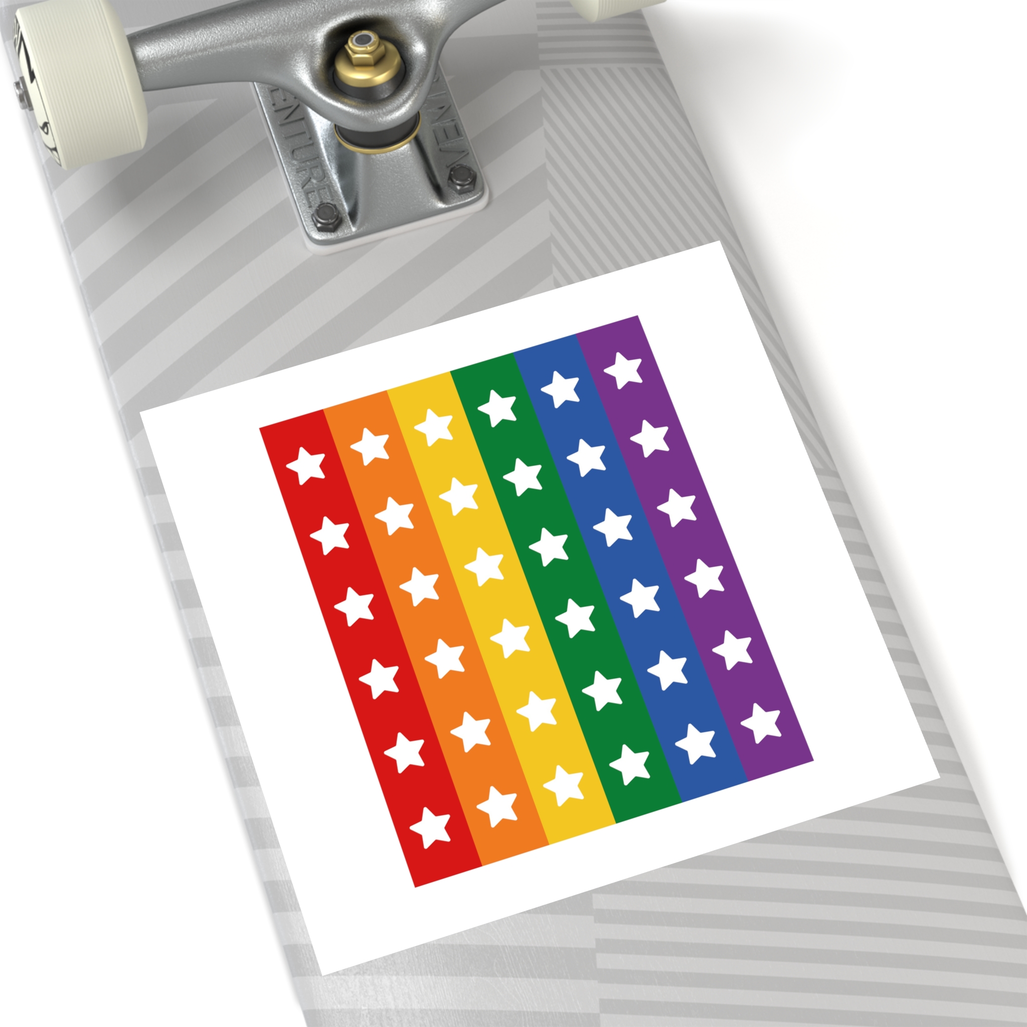 Lgbt Pride Month June Lesbian Gay Bisexual Transgender Lgbtq Flag Rainbow Vector(3) (1) Laminate Stickers Square - Image 64