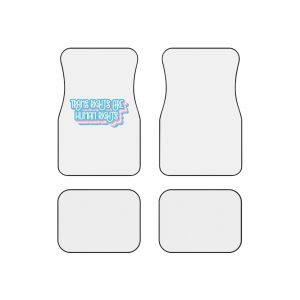 Pride Day Lettering With Human Rights Car Mats Set Of 4