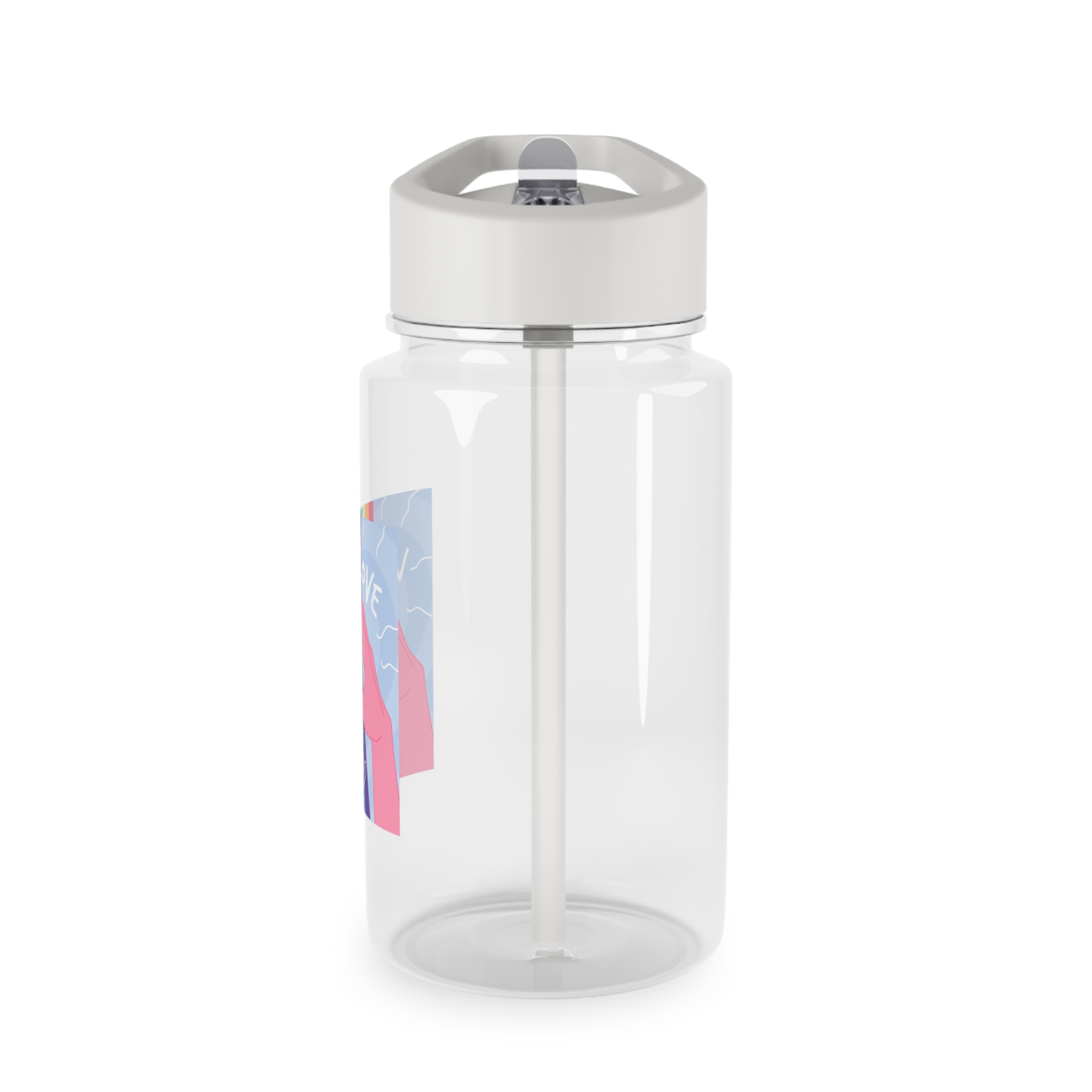 Pride Day Celebration Design Tritan Water Bottle - Image 3