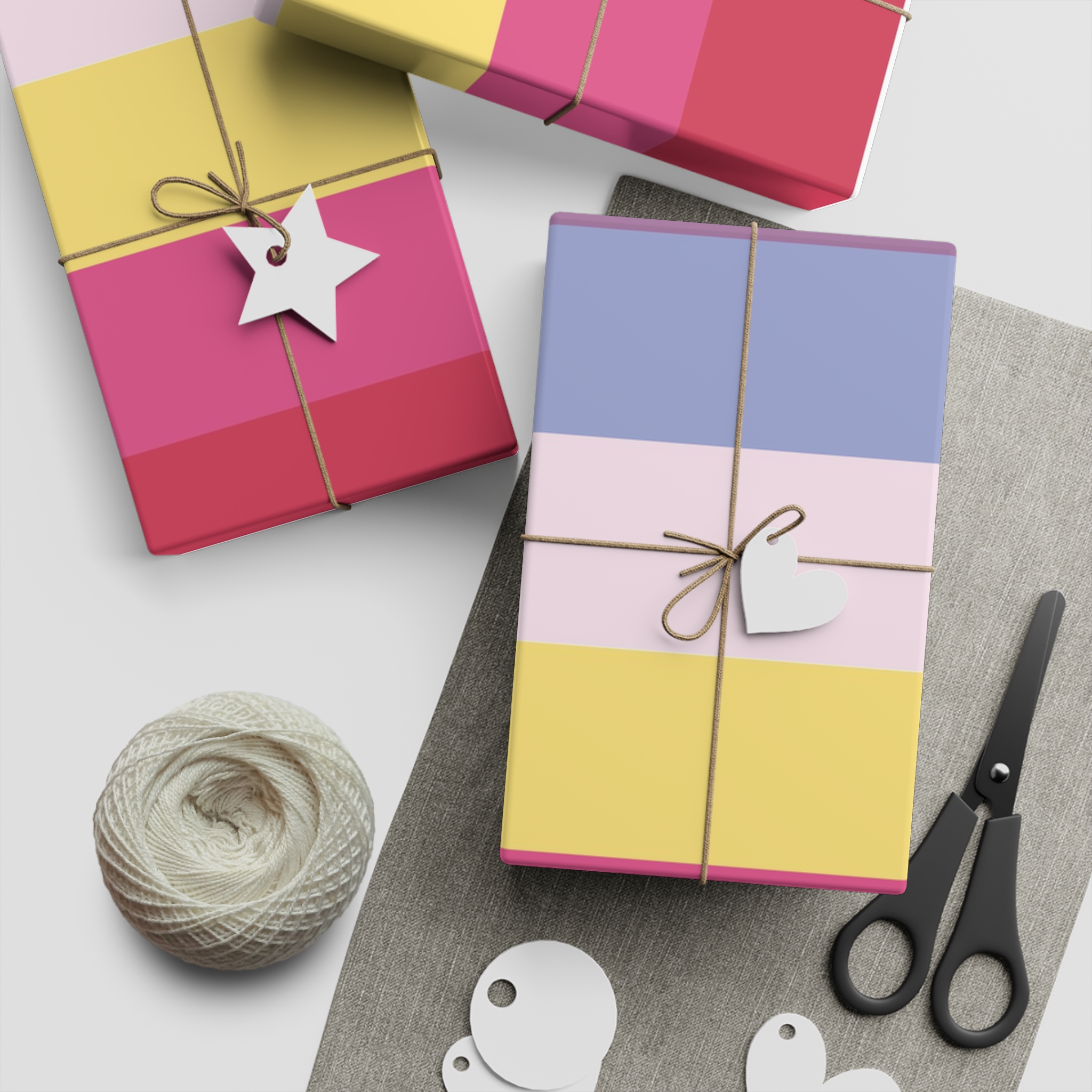 Lesbian Pride Design 4C2A73 Gift Wrapping Paper Sheets 1pc - Image 5