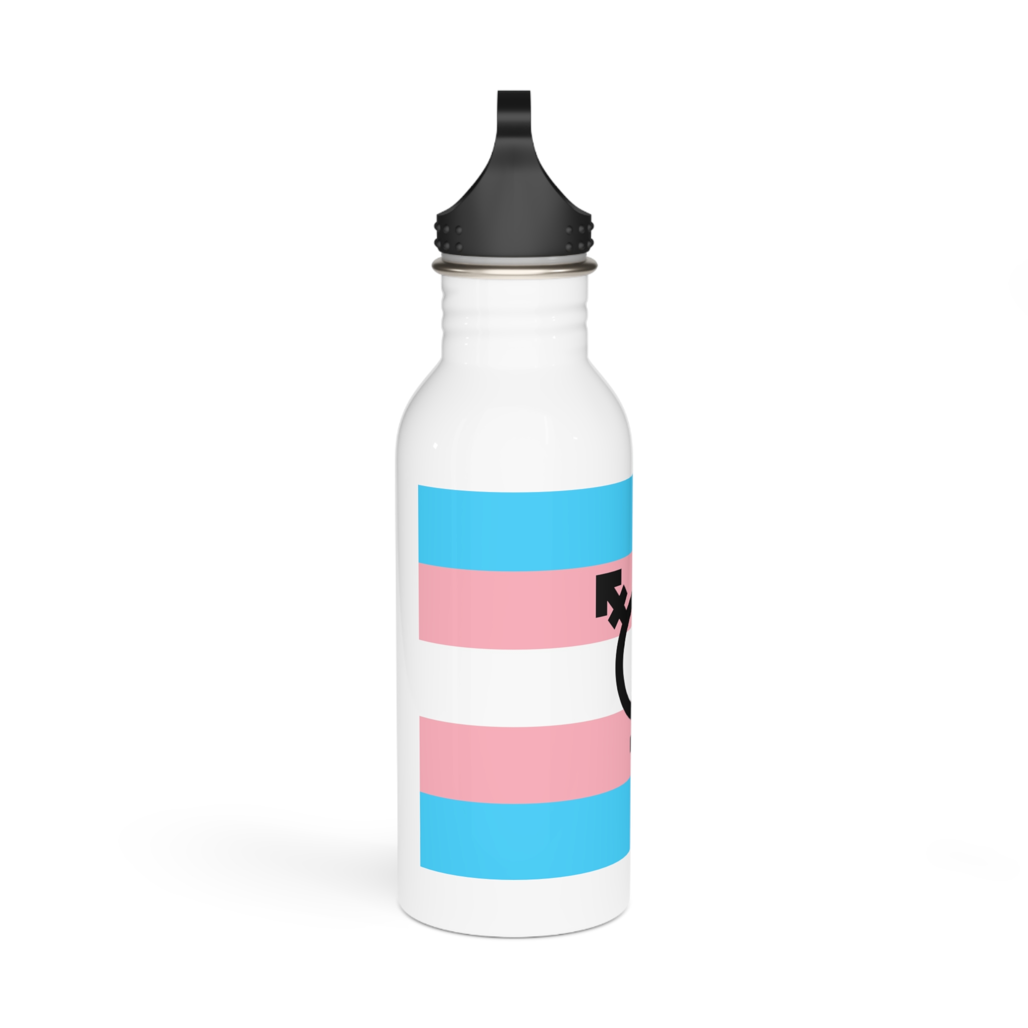 Lesbian Pride Design 8F6ADF Stainless Steel Water Bottle - Image 2
