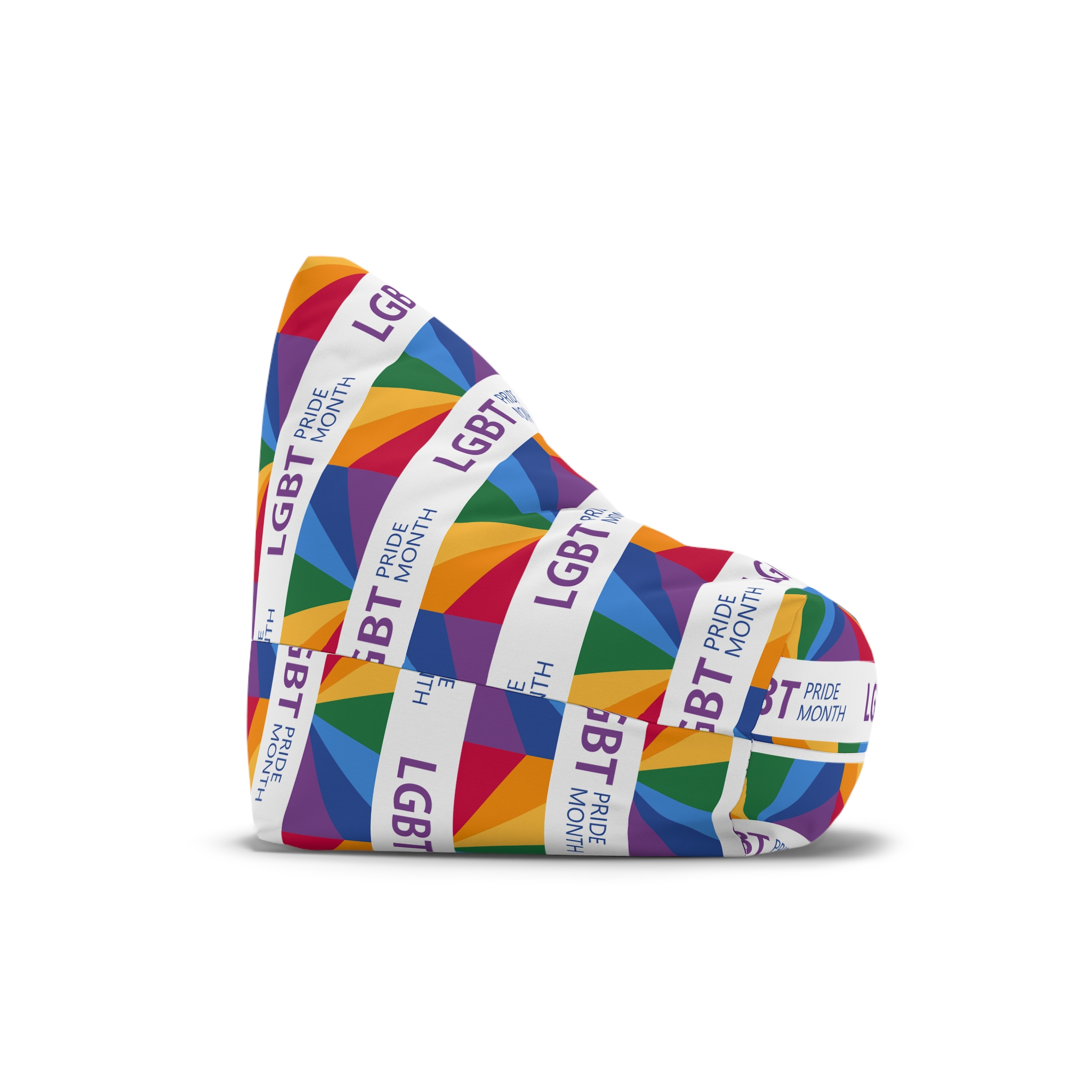 Pride Month Lgbt Horizontal Banner Template Gay Parade Annual Summer Event Bean Bag Chair Cover - Image 3