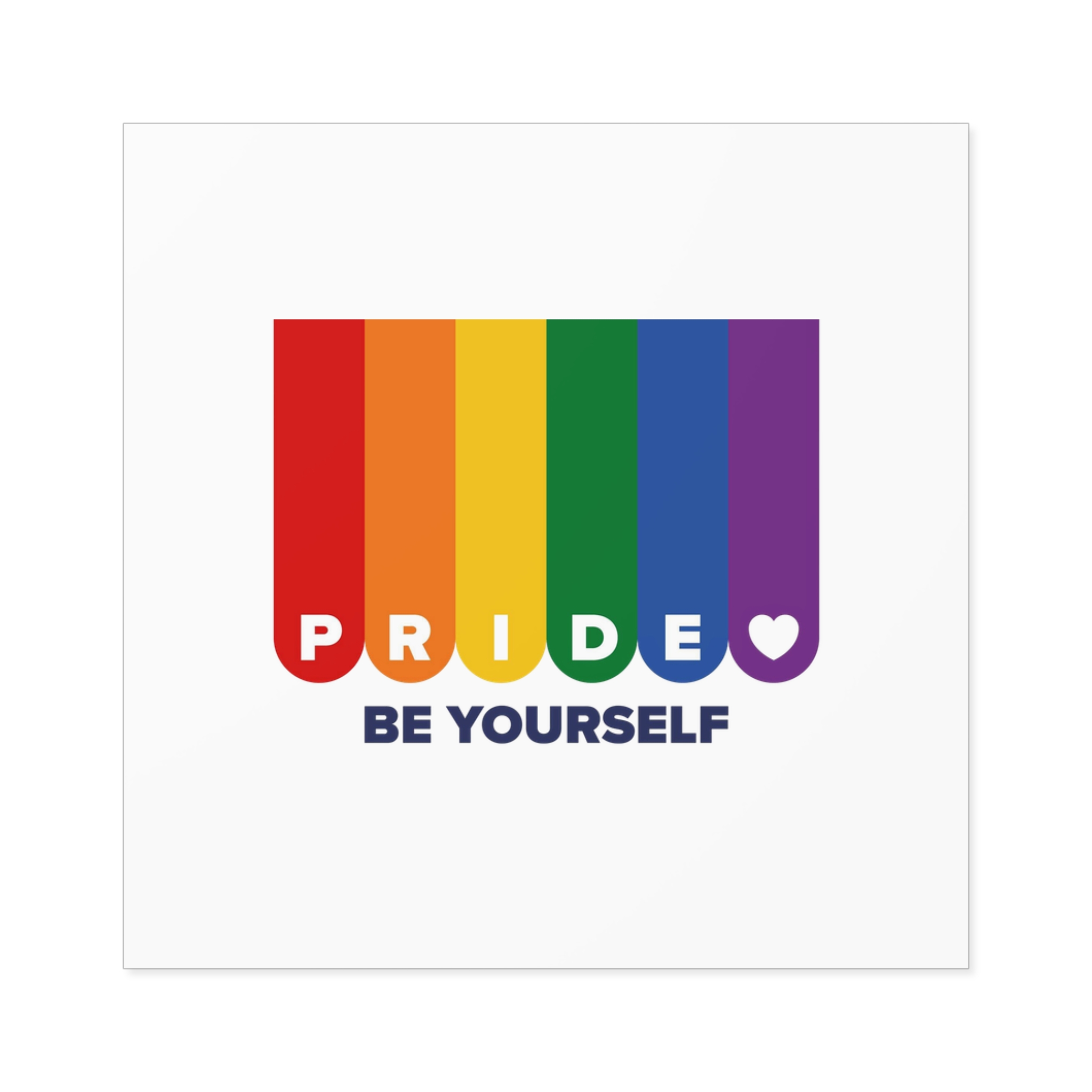 Lgbt Pride Month June Lesbian Gay Bisexual Transgender Lgbtq Flag Rainbow Vector(1) Laminate Stickers Square - Image 17