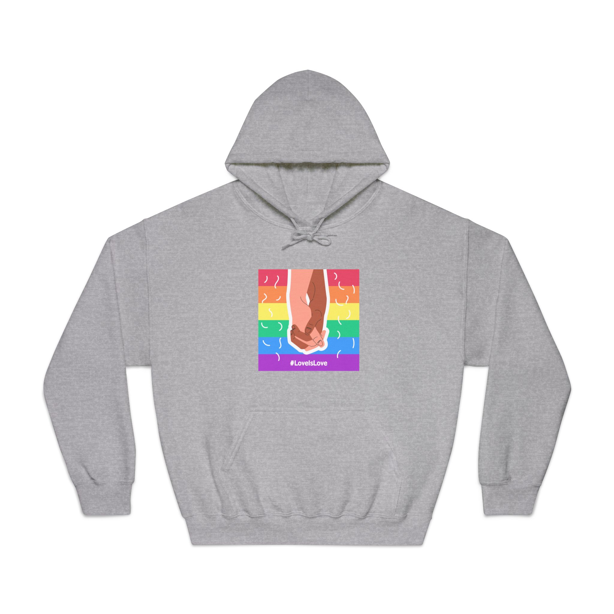 Pride Day Concept(2) Unisex Dryblend Hooded Sweatshirt - Image 13