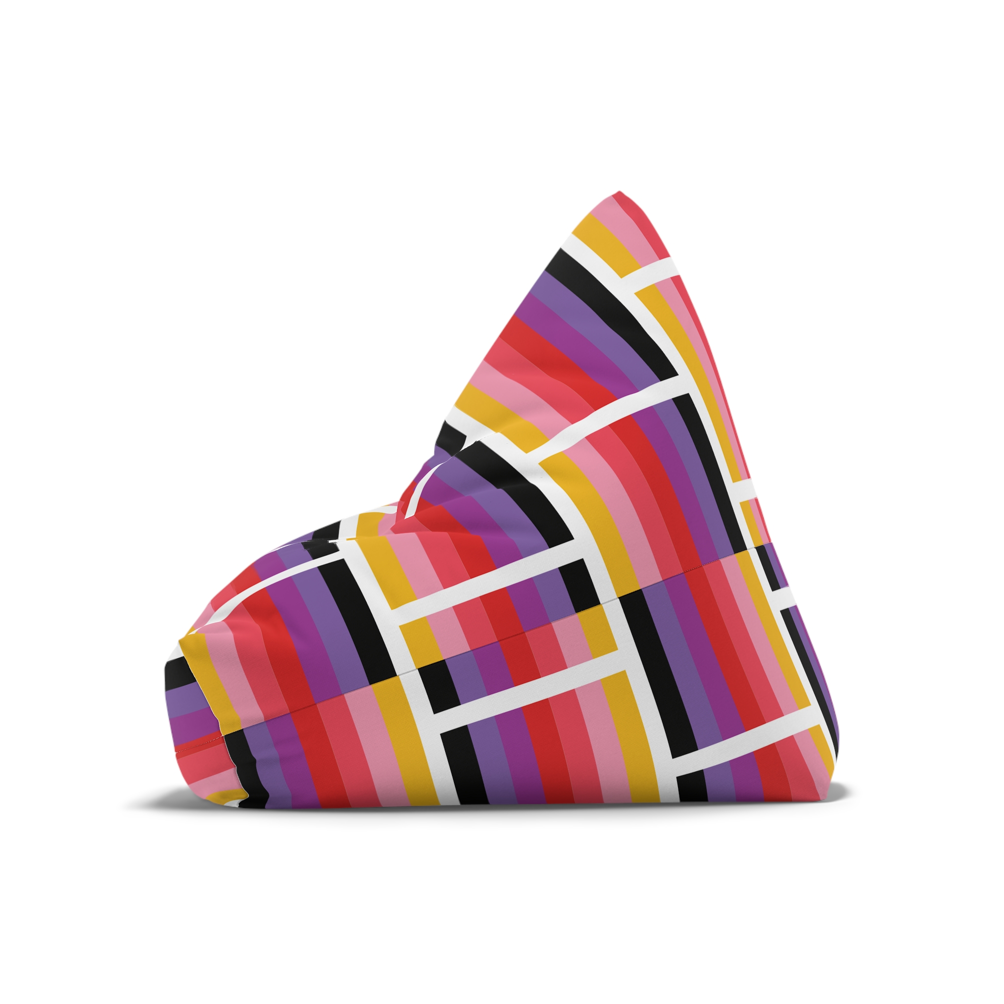 Lesbian Pride Design DC3A9F Bean Bag Chair Cover - Image 8