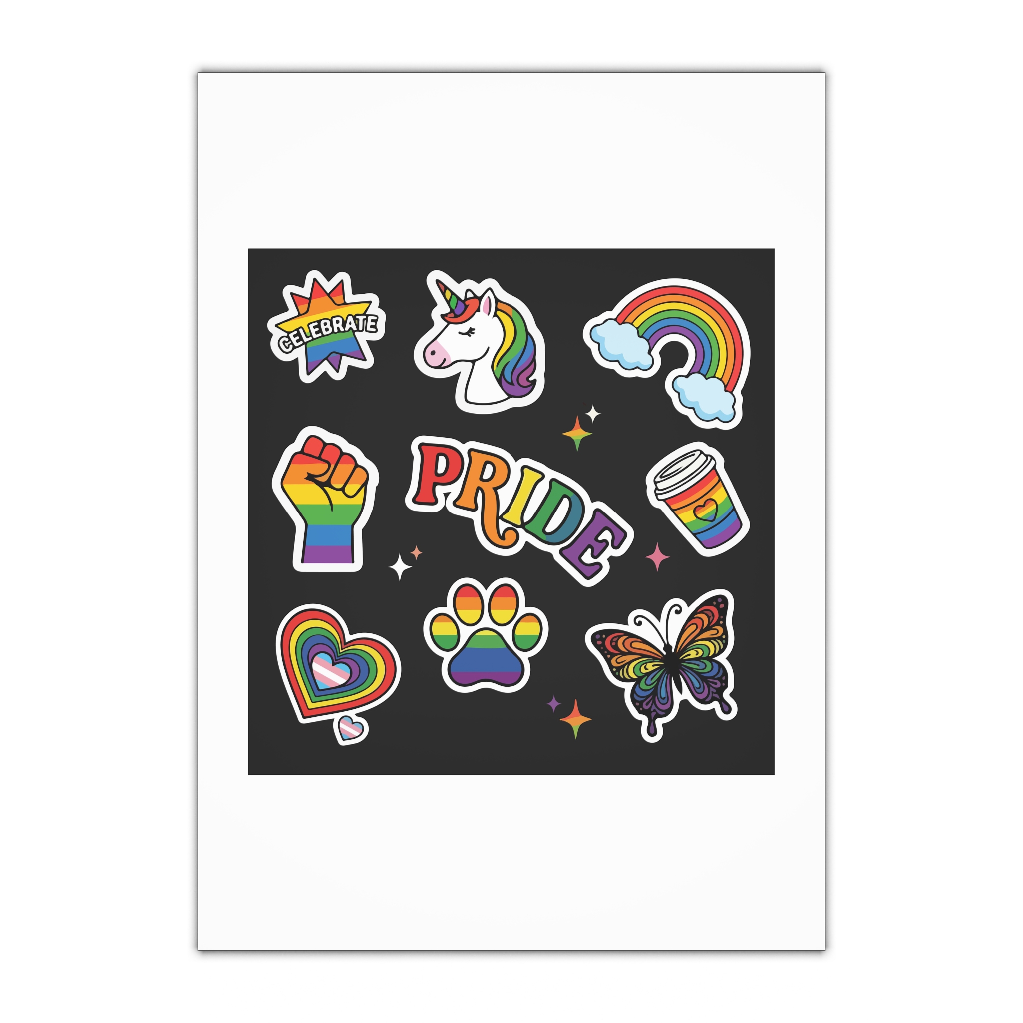 Lesbian Pride Design 58922E Gift Wrapping Paper Sheets 1pc