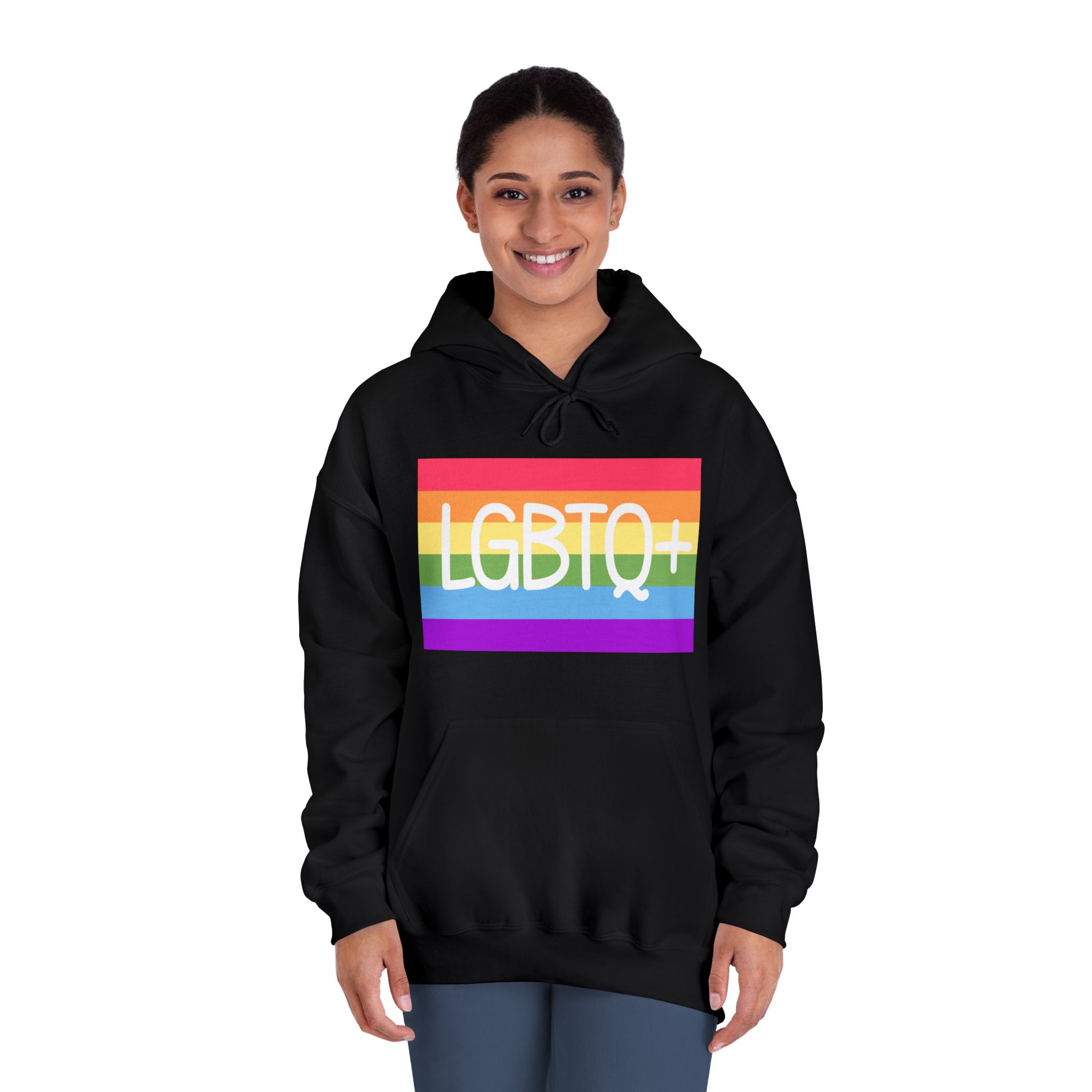 Pride Concept Background Lgbtq Pride Unisex Dryblend Hooded Sweatshirt - Image 12