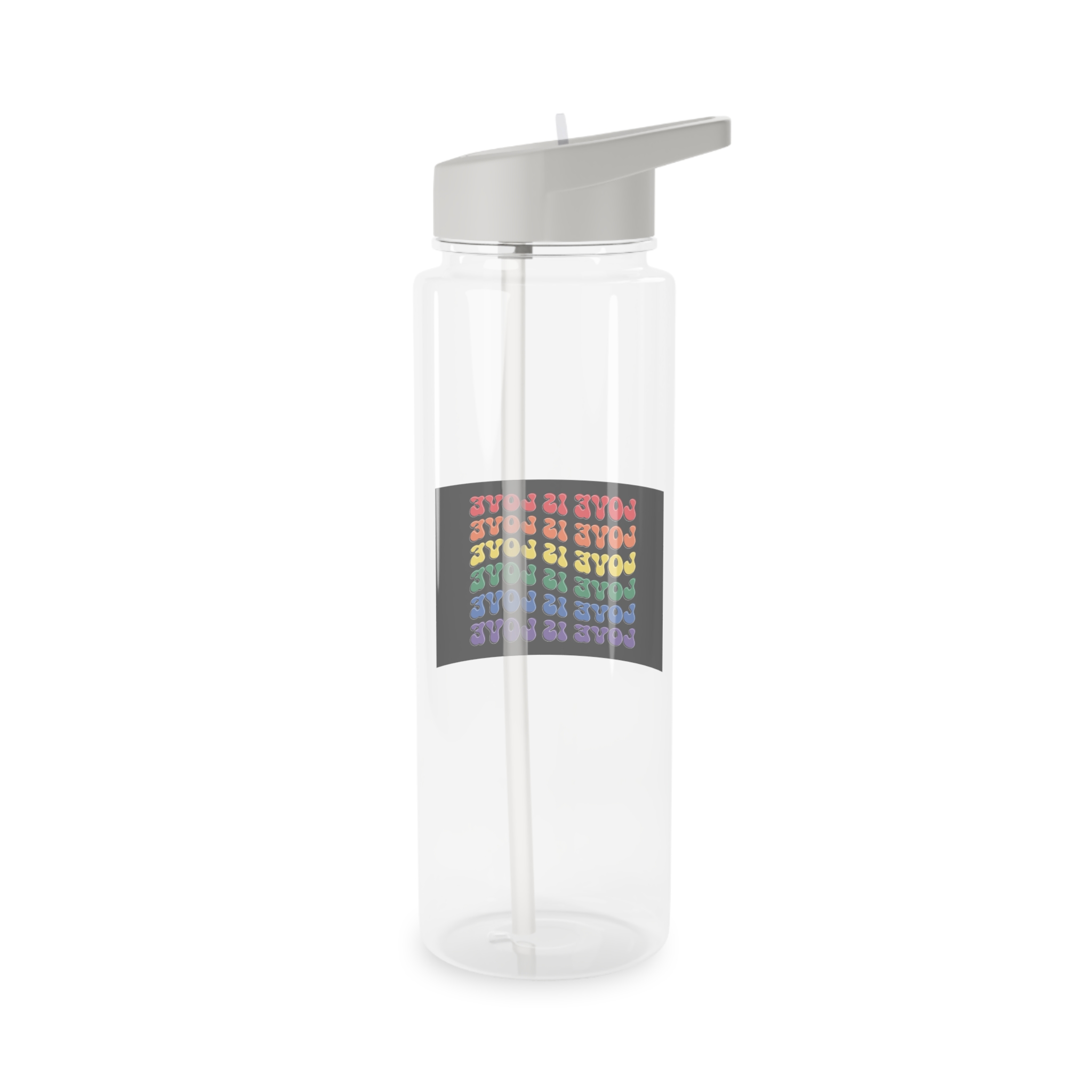 Pride Lgbtq Gay Typography Vector Tshirt Design(8) Tritan Water Bottle - Image 6