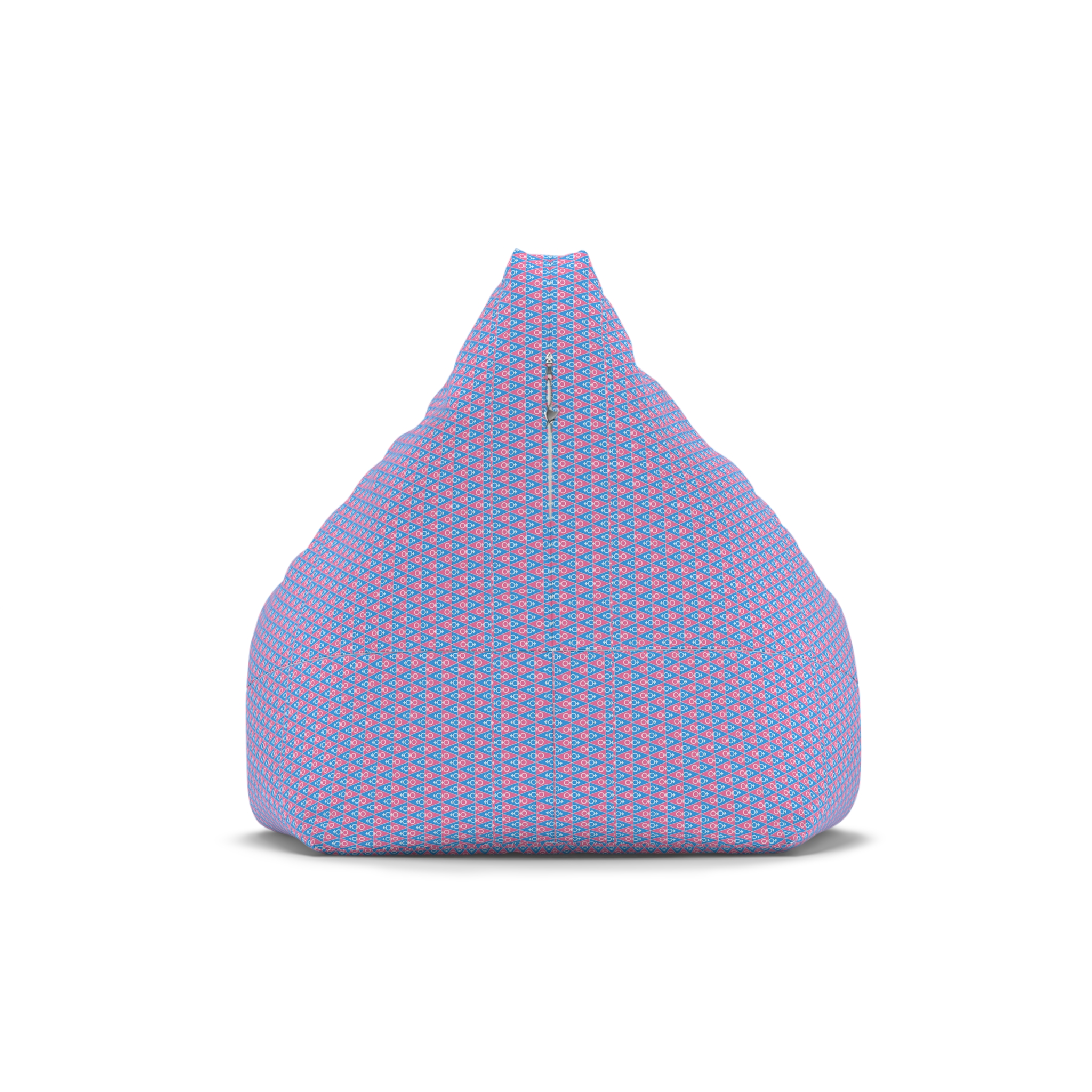 Gender Symbol Pattern Bean Bag Chair Cover - Image 2