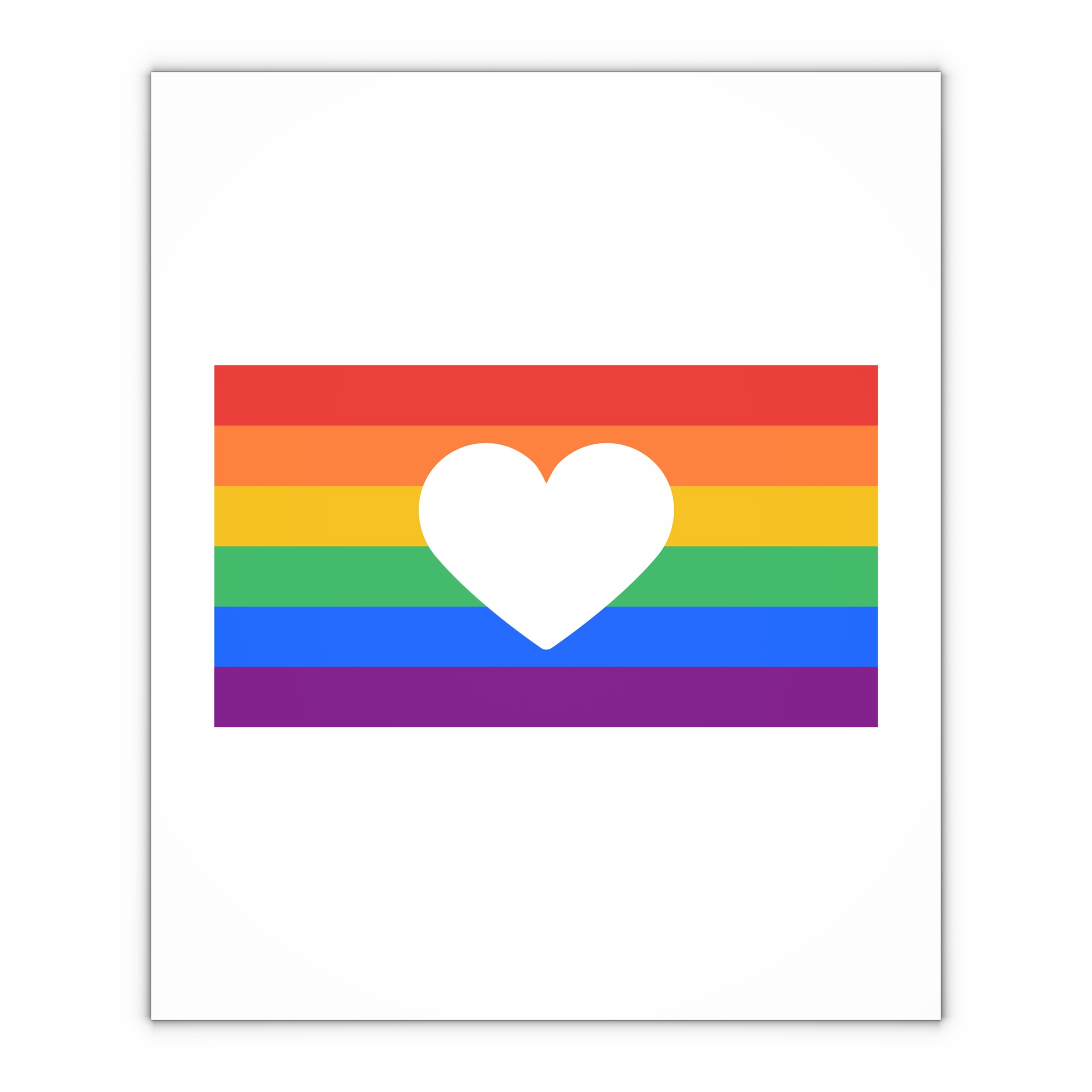 Poster Banner Rainbow Flag Gift Wrapping Paper Sheets 1pc - Image 4