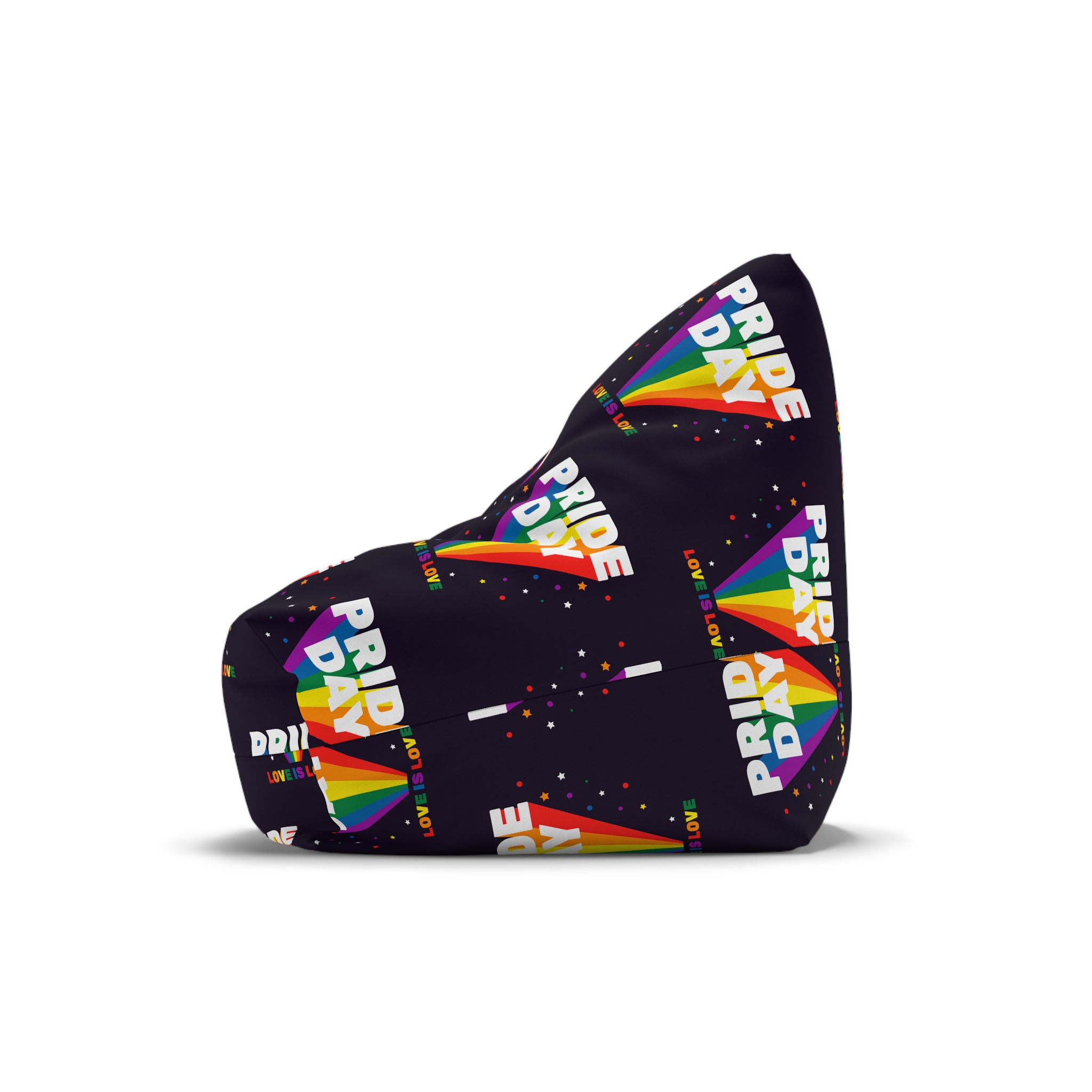 Colorful Pride Day Celebration Concept Bean Bag Chair Cover - Image 4