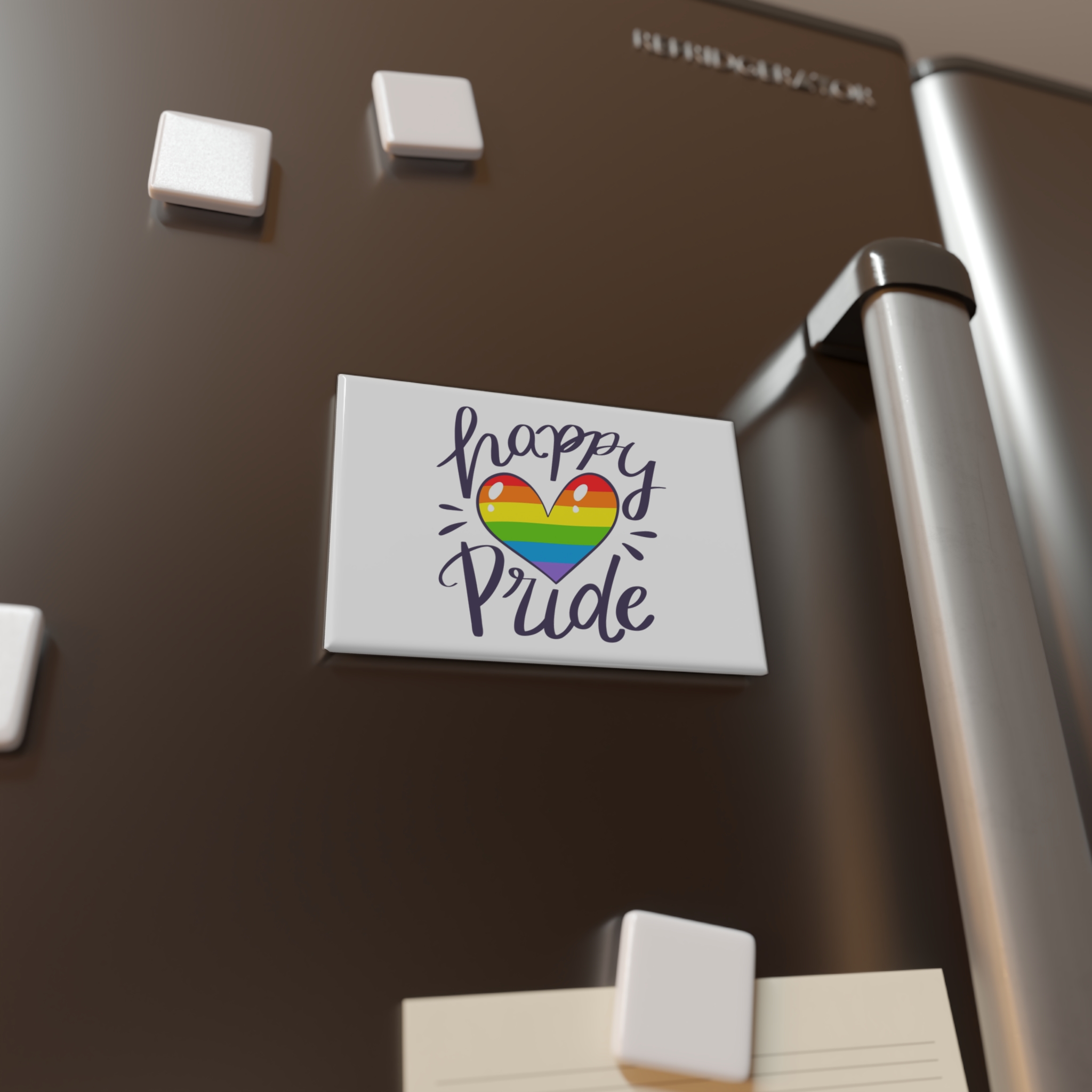 Pride Day Concept (1) Button Magnet Rectangle 1 And 10 Pcs - Image 8