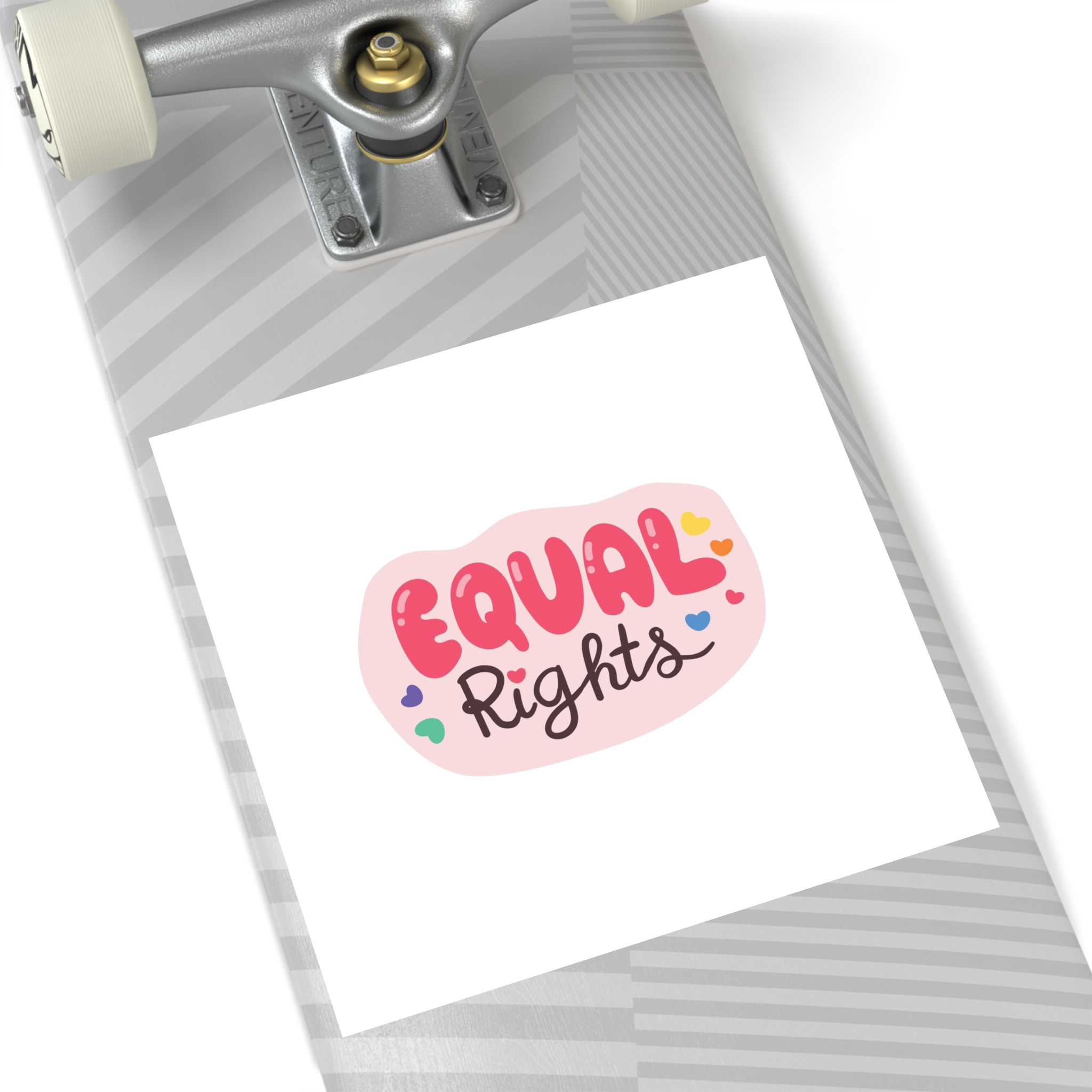 Lgbt Sticker Pack White Background Lgbtq Set Symbol Lgbt Pride Community Rainbow Elements Vector Hand Draw Illustration Hand Drawn Lettering (1) Laminate Stickers Square - Image 52