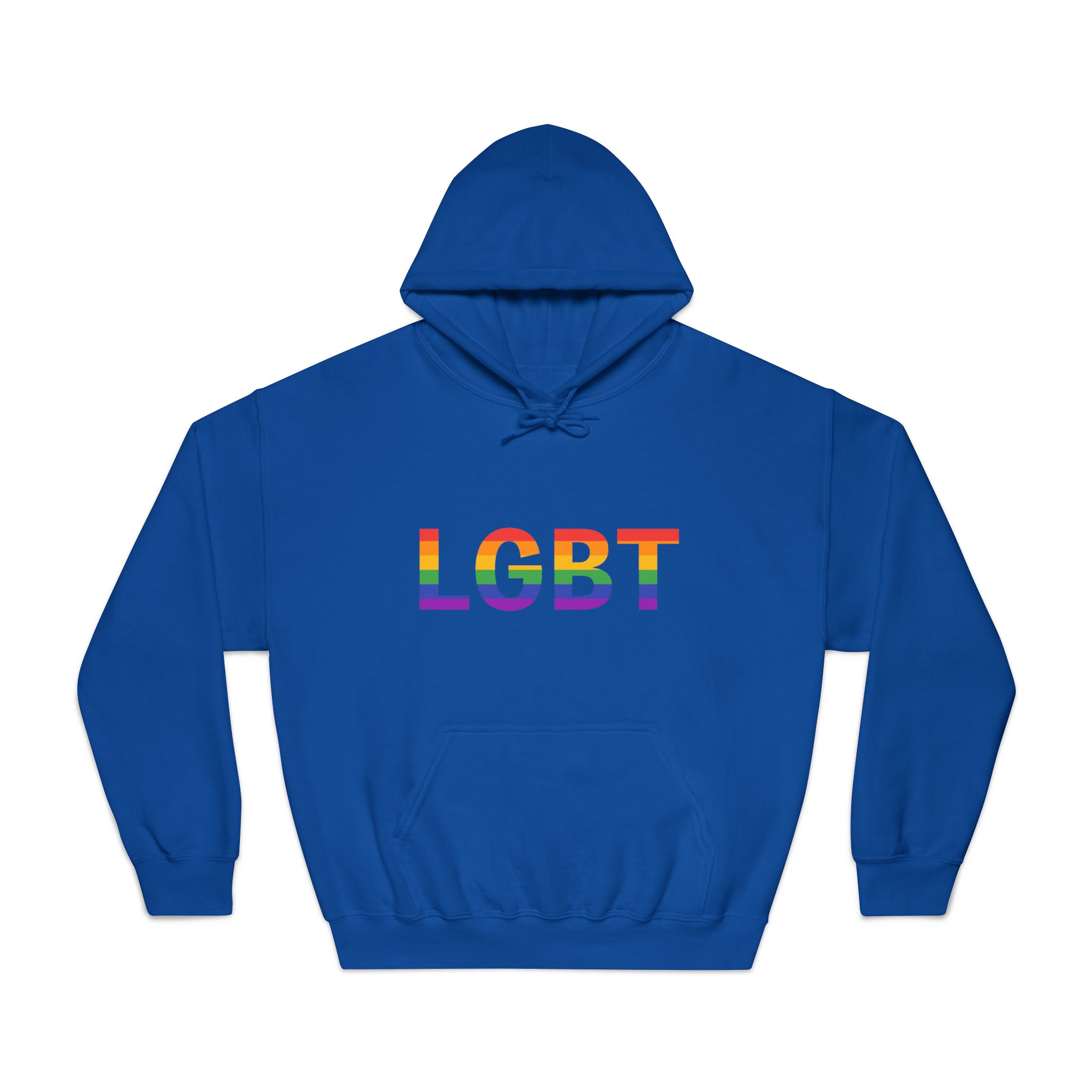 Lgbt Rainbow Colors Lgbt Logo Unisex Dryblend Hooded Sweatshirt - Image 25