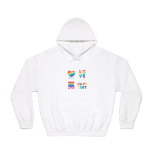 Pride Day Label Collection Theme Unisex Dryblend Hooded Sweatshirt