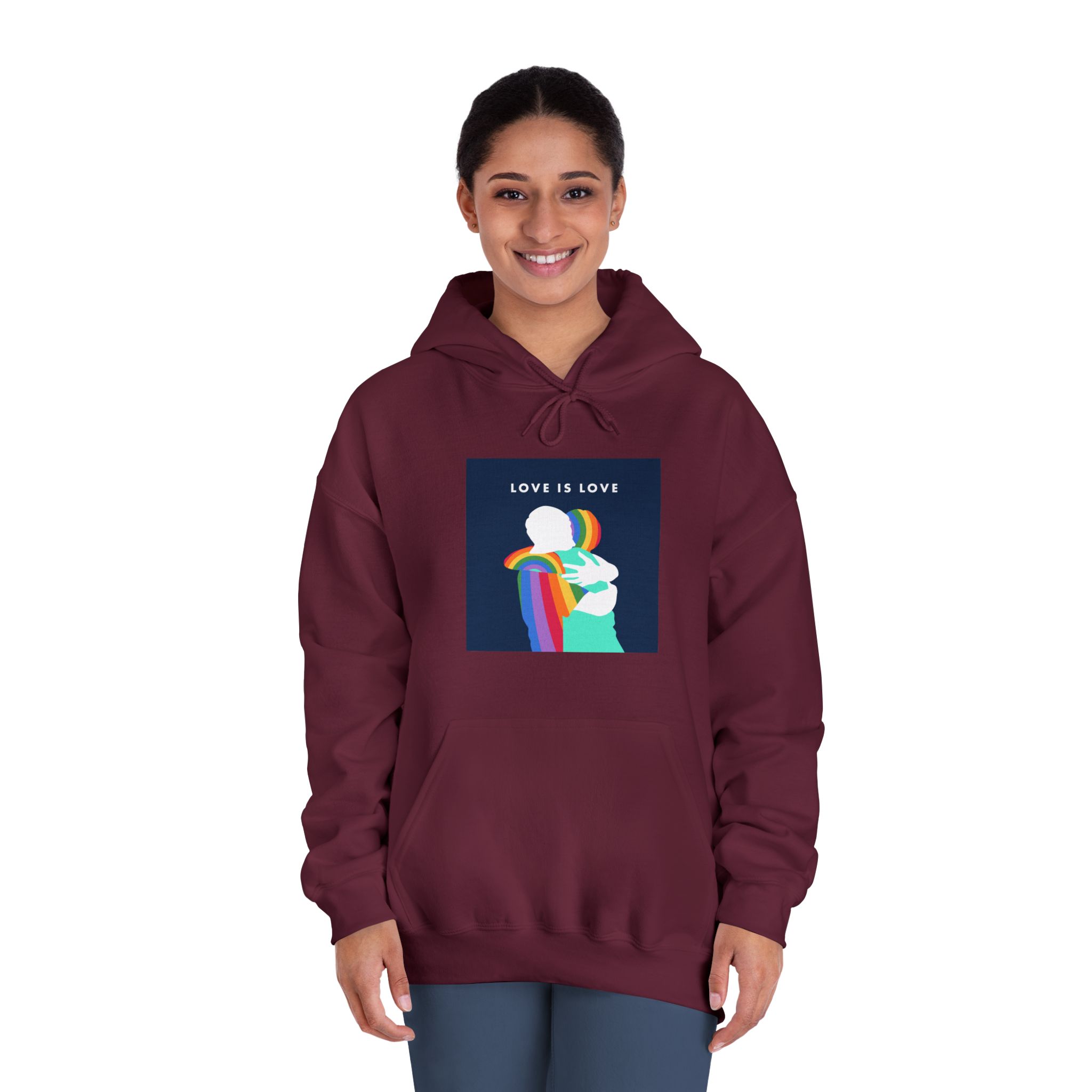 Pride Month 04 Unisex Dryblend Hooded Sweatshirt - Image 20