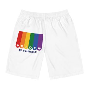 Lgbt Pride Month June Lesbian Gay Bisexual Transgender Lgbtq Flag Rainbow Vector(1) Mens Board Shorts Aop