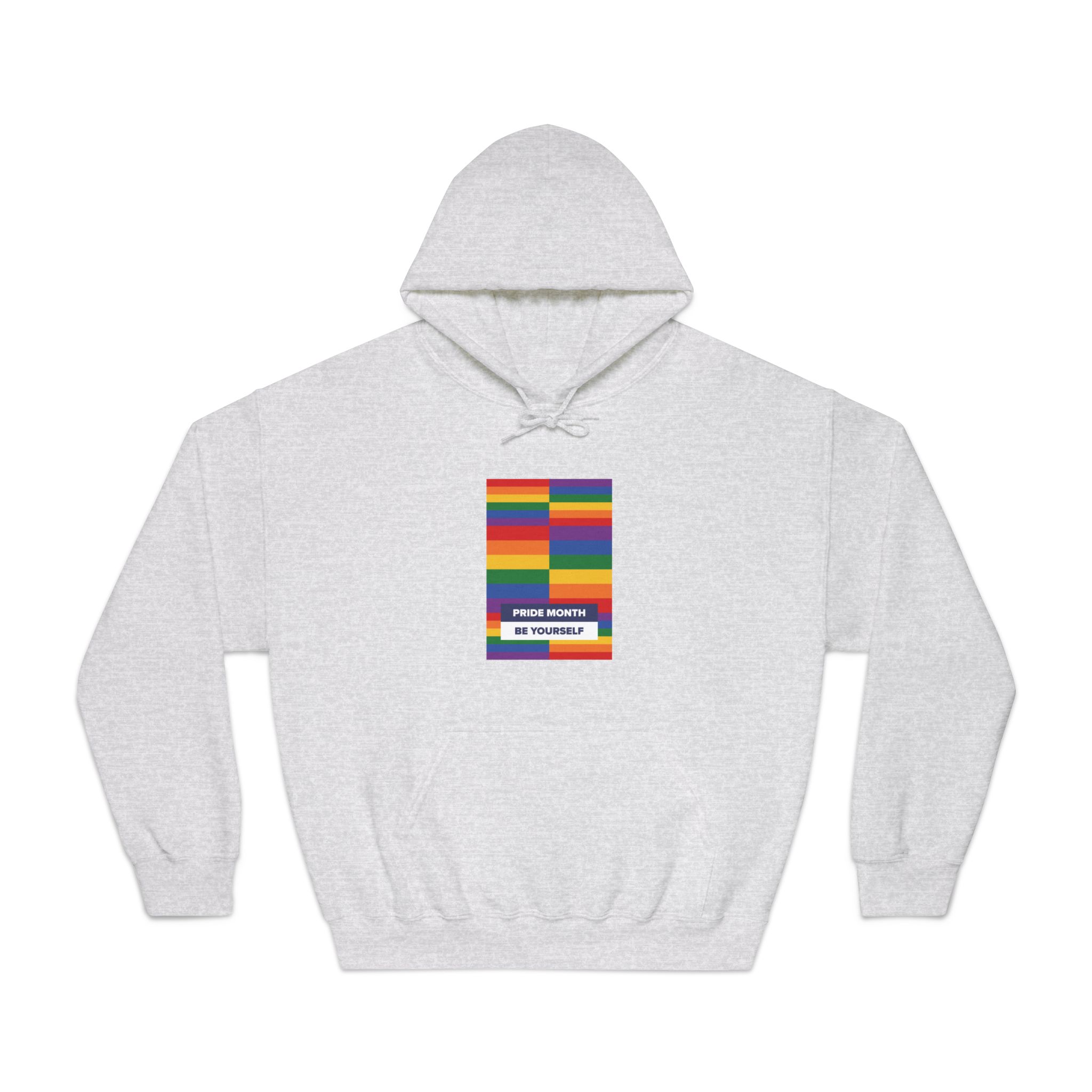 Lgbt Pride Month June Lesbian Gay Bisexual Transgender Lgbtq Flag Rainbow Vector(3) Unisex Dryblend Hooded Sweatshirt - Image 5