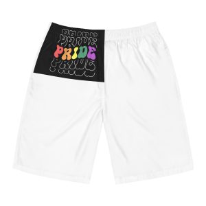 Pride Lgbt Gay Retro Tshirt Design(1) Mens Board Shorts Aop