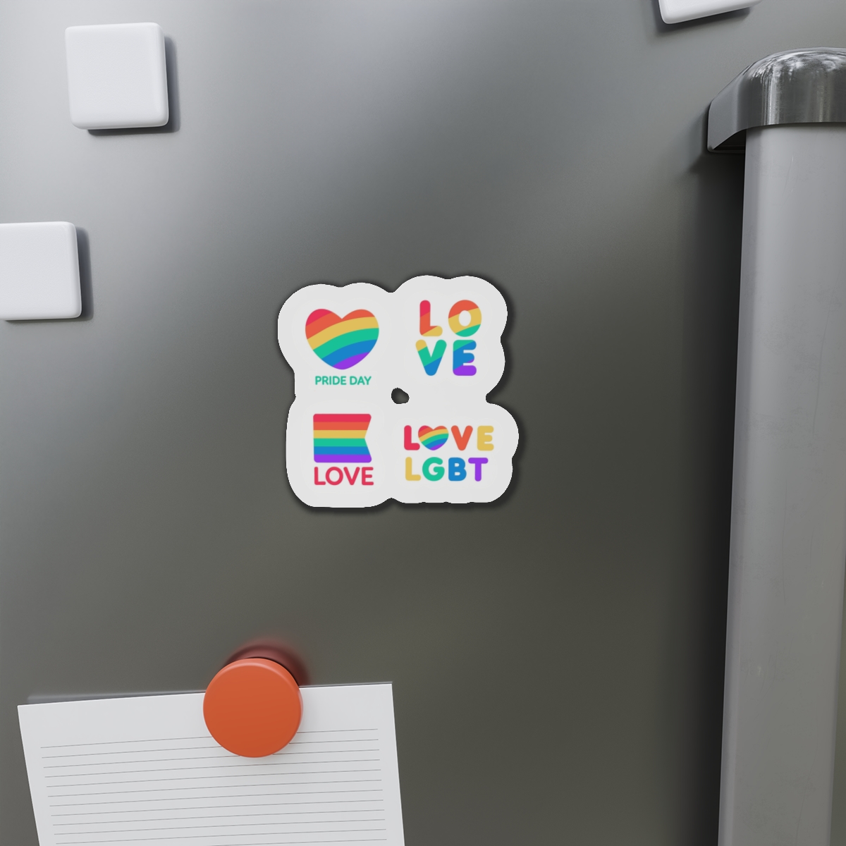 Pride Day Label Collection Theme Die Cut Magnets - Image 8
