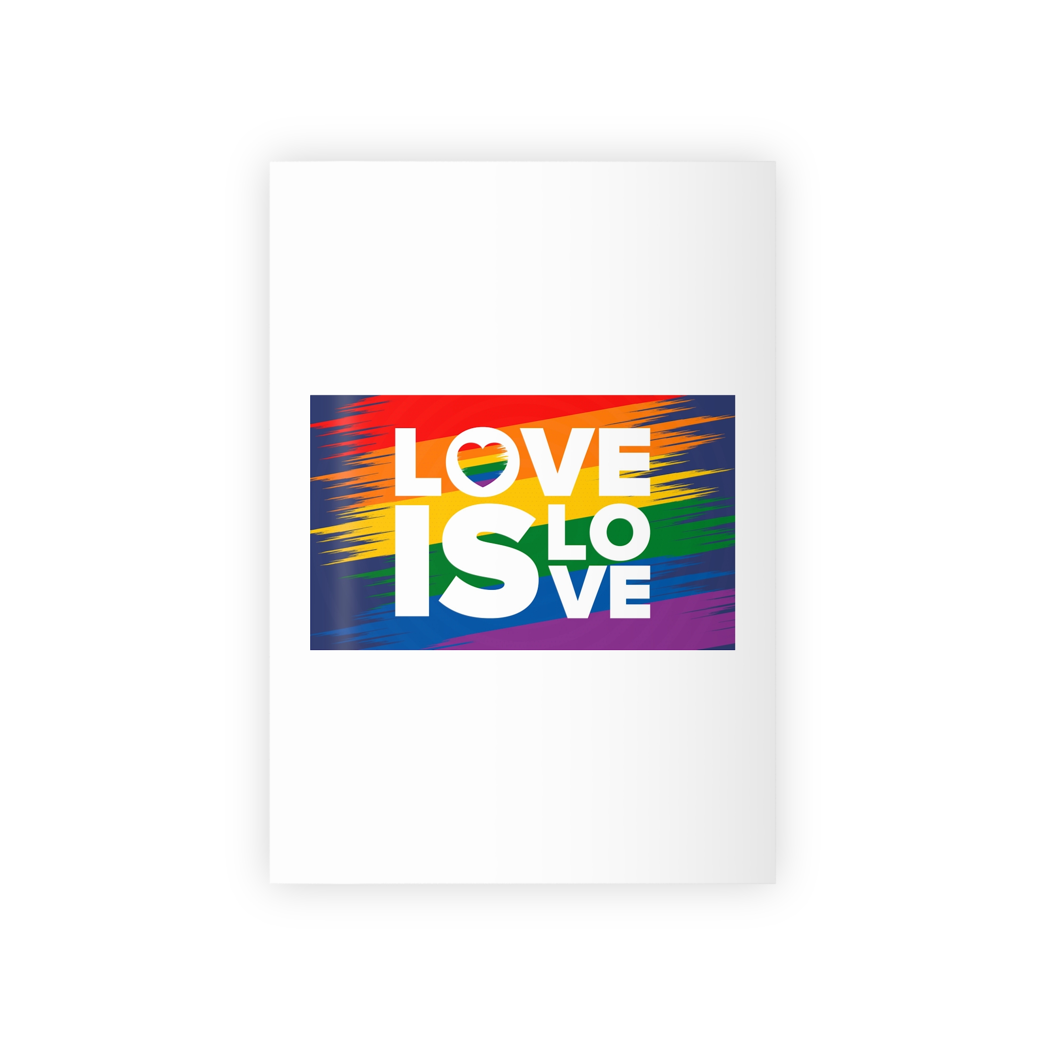 Lgbt Pride Month June Lesbian Gay Bisexual Transgender Lgbt Rainbow Flag Vector Illustration Gift Wrapping Paper Rolls 1pc