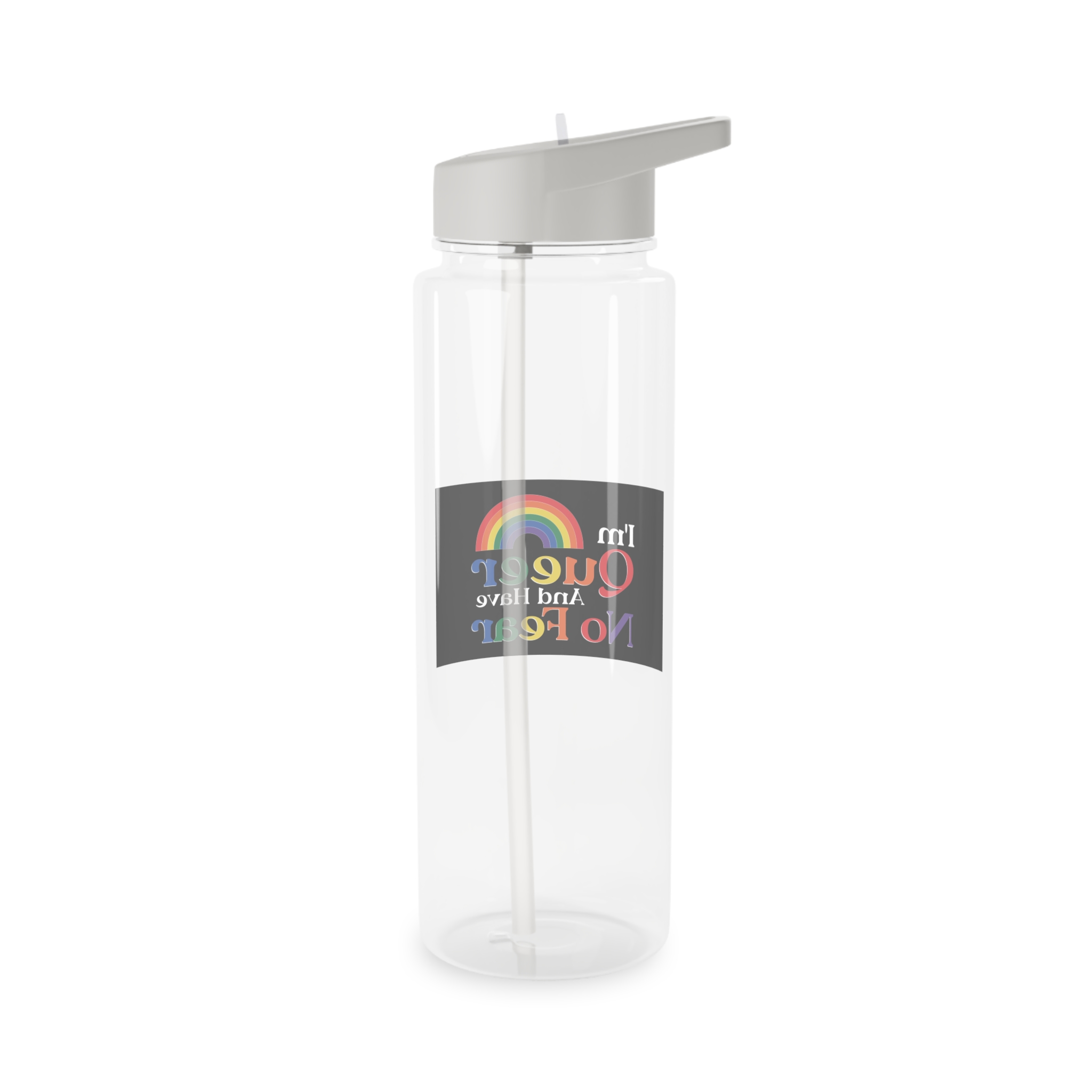 Pride Lgbtq Gay Typography Vector Tshirt Design(13) Tritan Water Bottle - Image 6
