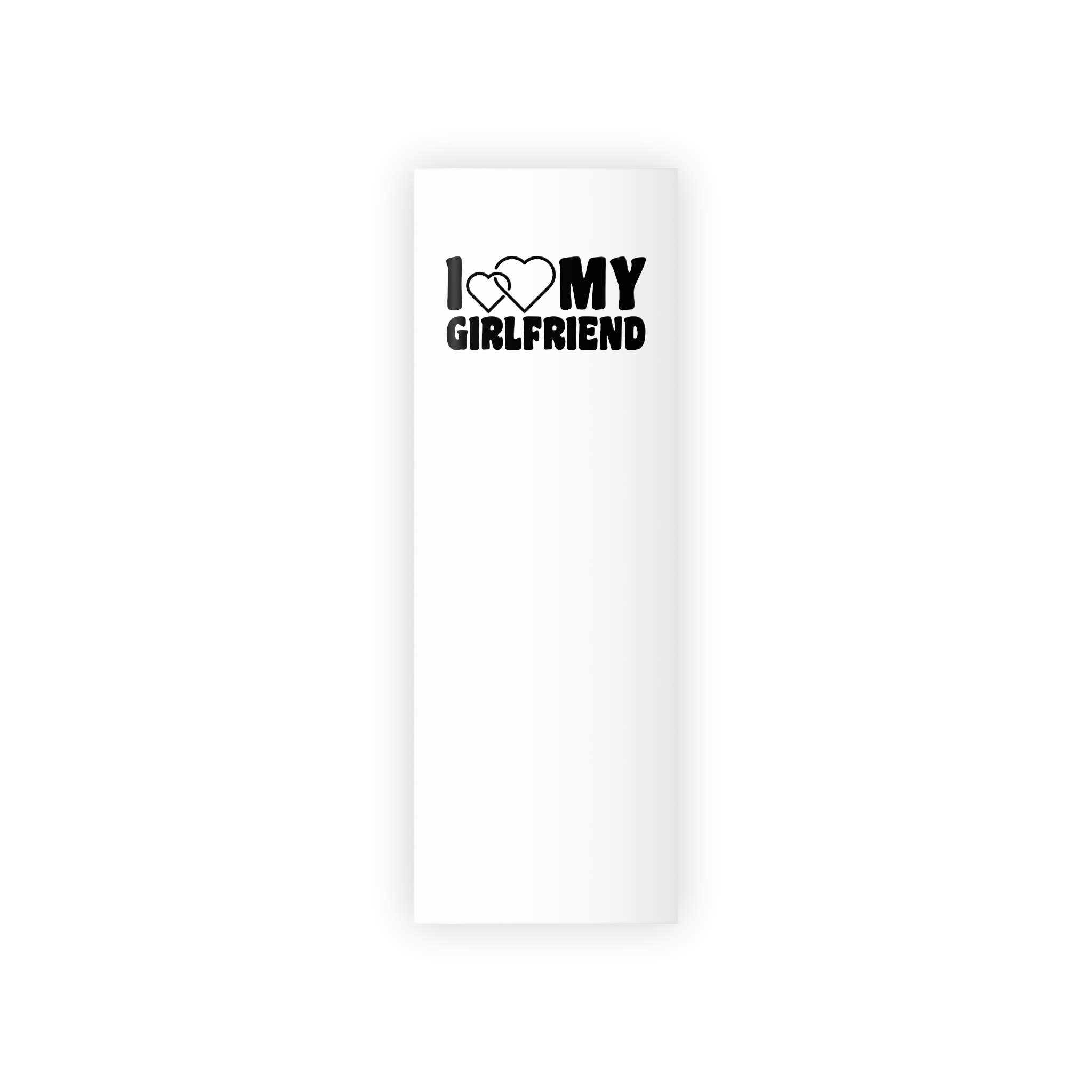 I Love My Girlfriend Iheart My Girlfriend Gift Wrapping Paper Rolls 1pc - Image 5