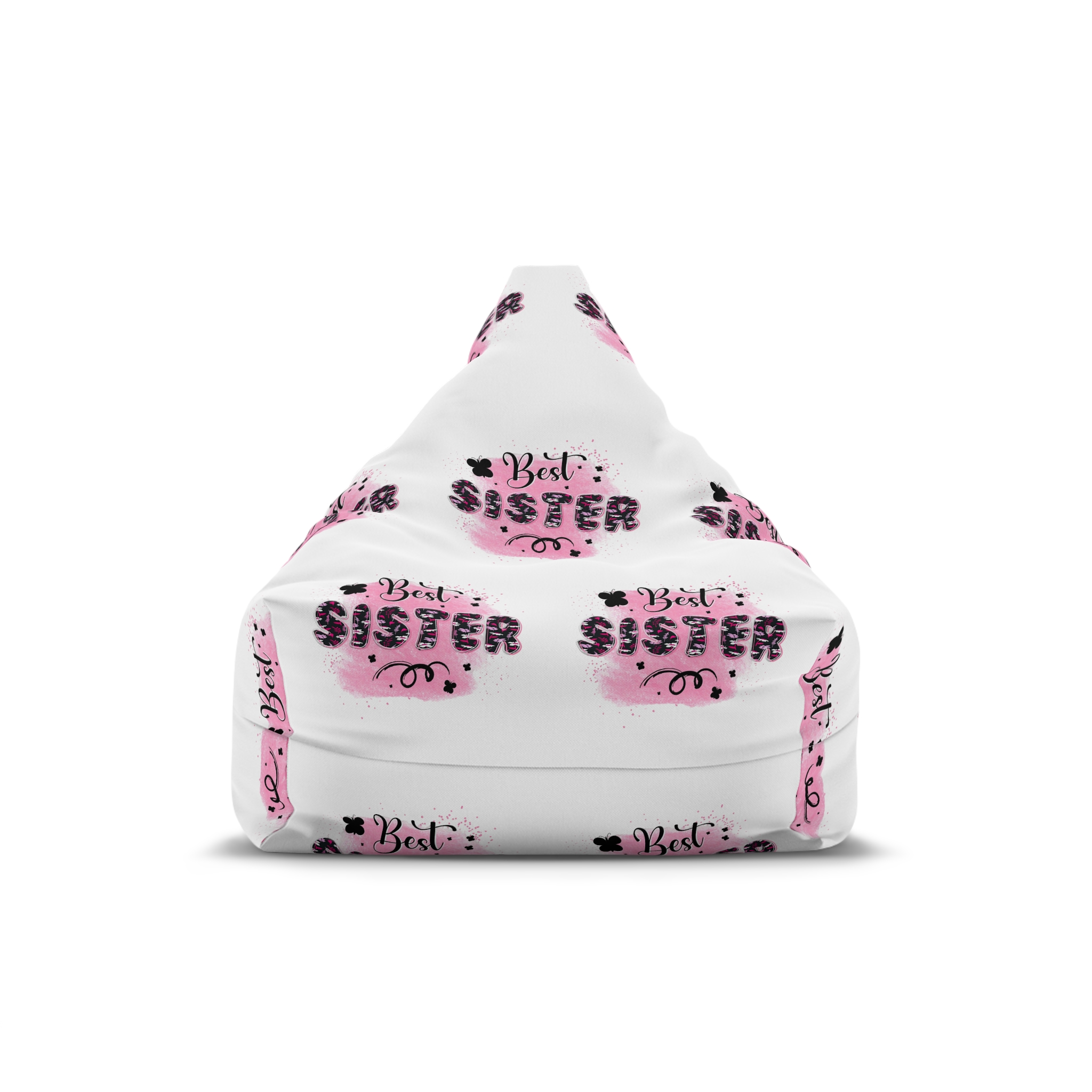 Best Sister Sublimation Tshirt Design Sister Tshirt Design Bean Bag Chair Cover
