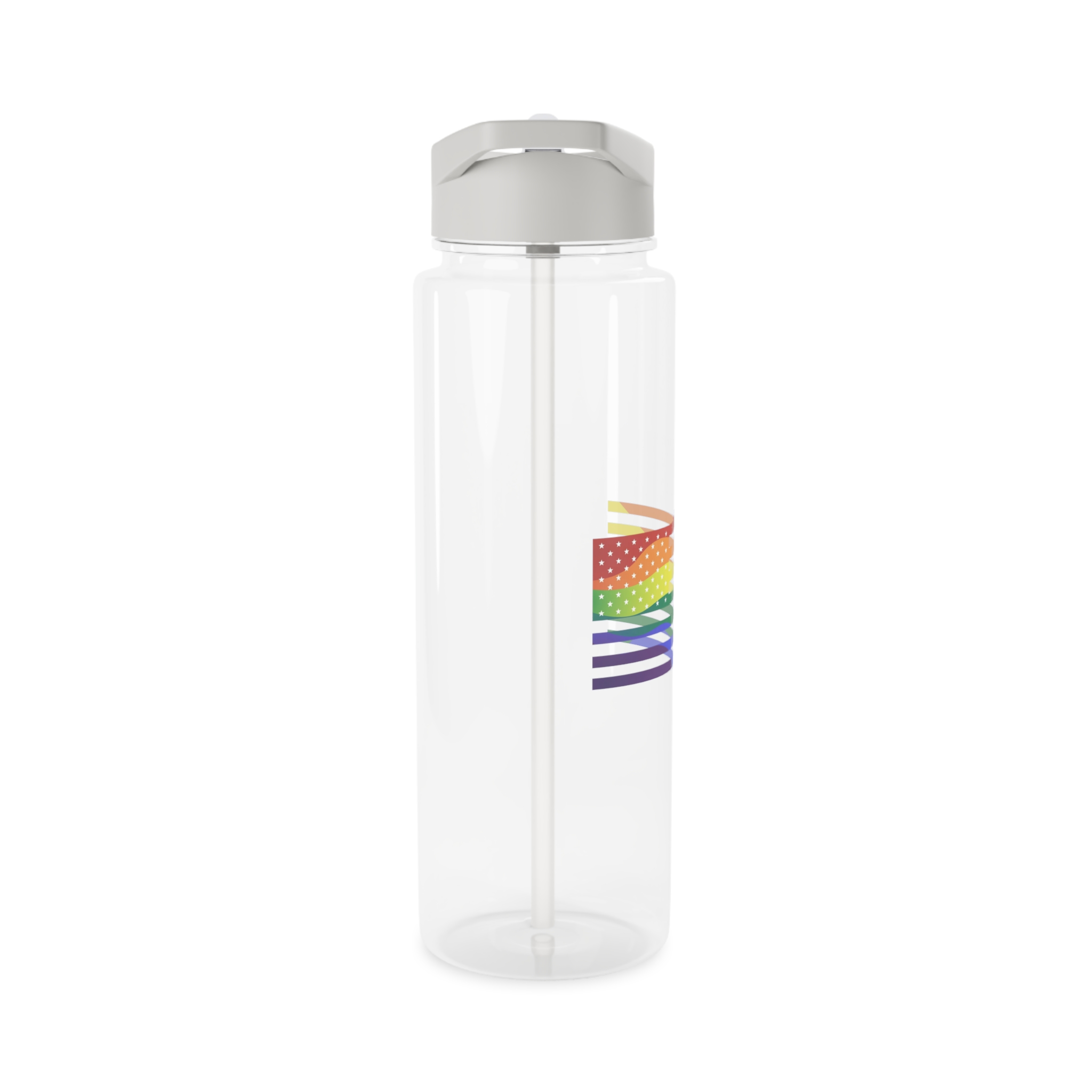 Pride Month America Concept Us Pride Month Flag Tritan Water Bottle - Image 8