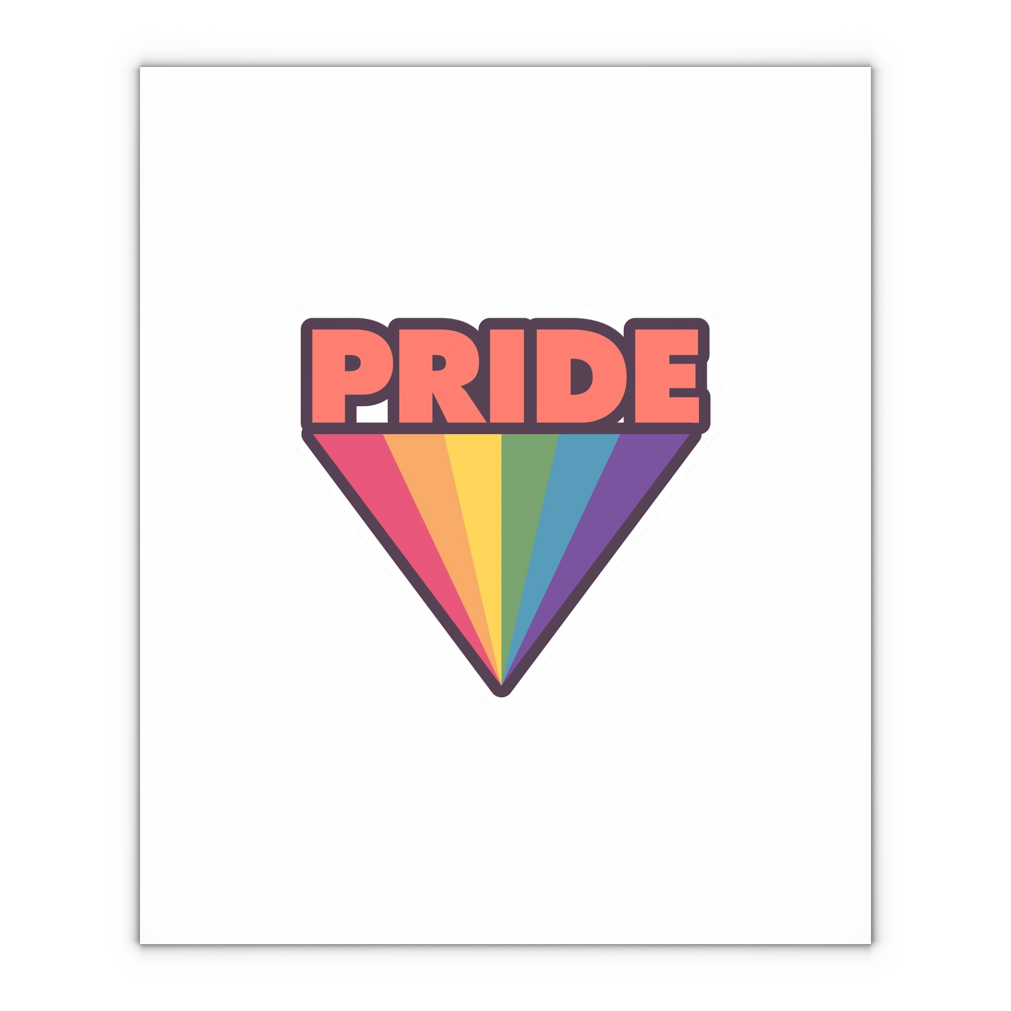 Pride With Rainbow1 Gift Wrapping Paper Sheets 1pc - Image 4