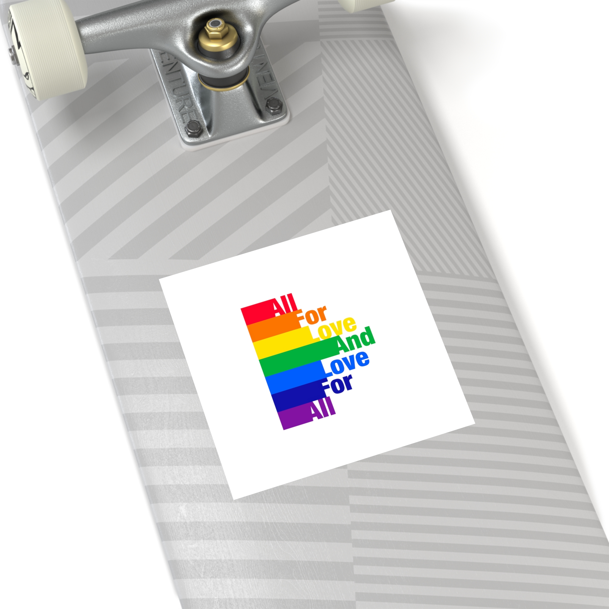 Pride Illustration Laminate Stickers Square - Image 48