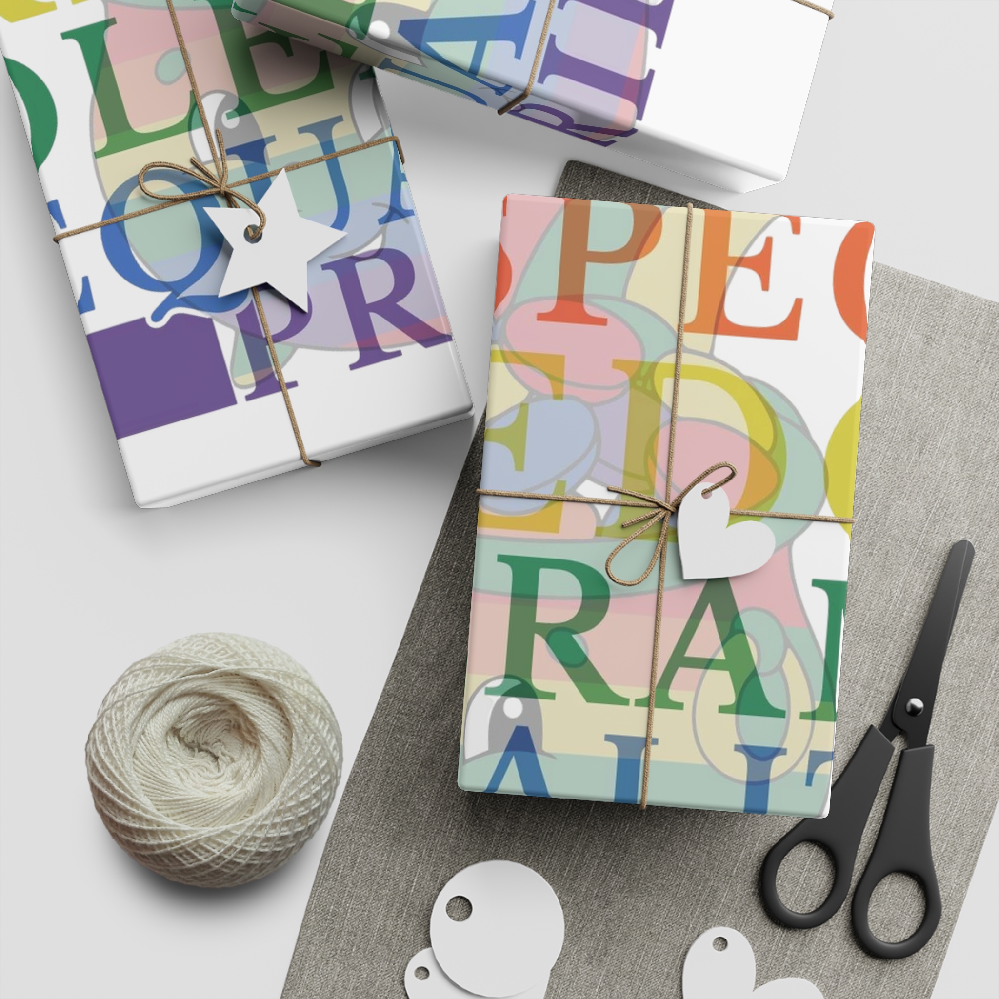 Lgbtq Pride Month Sublimation Design Bundle Gift Wrapping Paper Sheets 1pc - Image 5