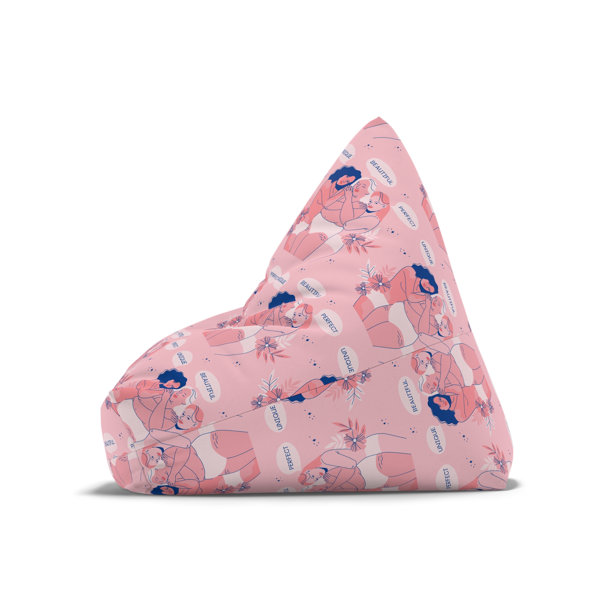 Lesbian Pride Design 050E55 Bean Bag Chair Cover - Image 8