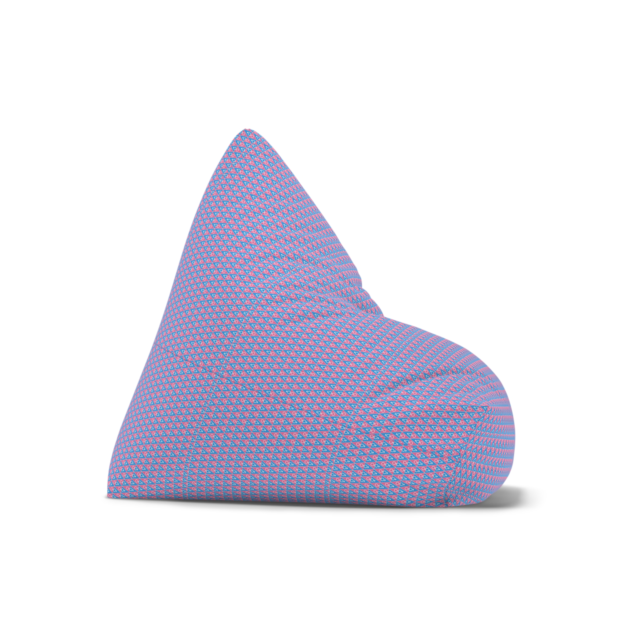 Gender Symbol Pattern Bean Bag Chair Cover - Image 7