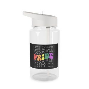 Pride Lgbt Gay Retro Tshirt Design(1) Tritan Water Bottle