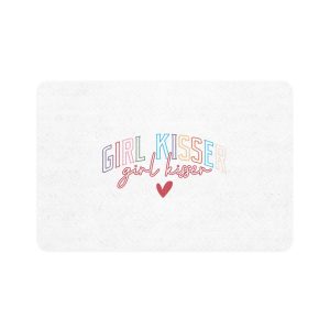 Girl Kisser Pet Food Mat 12x18