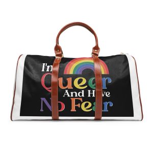Lesbian Pride Design 4C8CF5 Waterproof Travel Bag