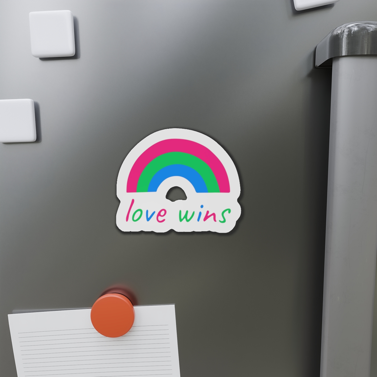 Colorful Rainbow Shape Polysexual Pride Flag Happy Pride Day Lgbtqia Community Pride Month Vector Hand Drawn Doodle Posters Stickers Logo Cards Die Cut Magnets - Image 14