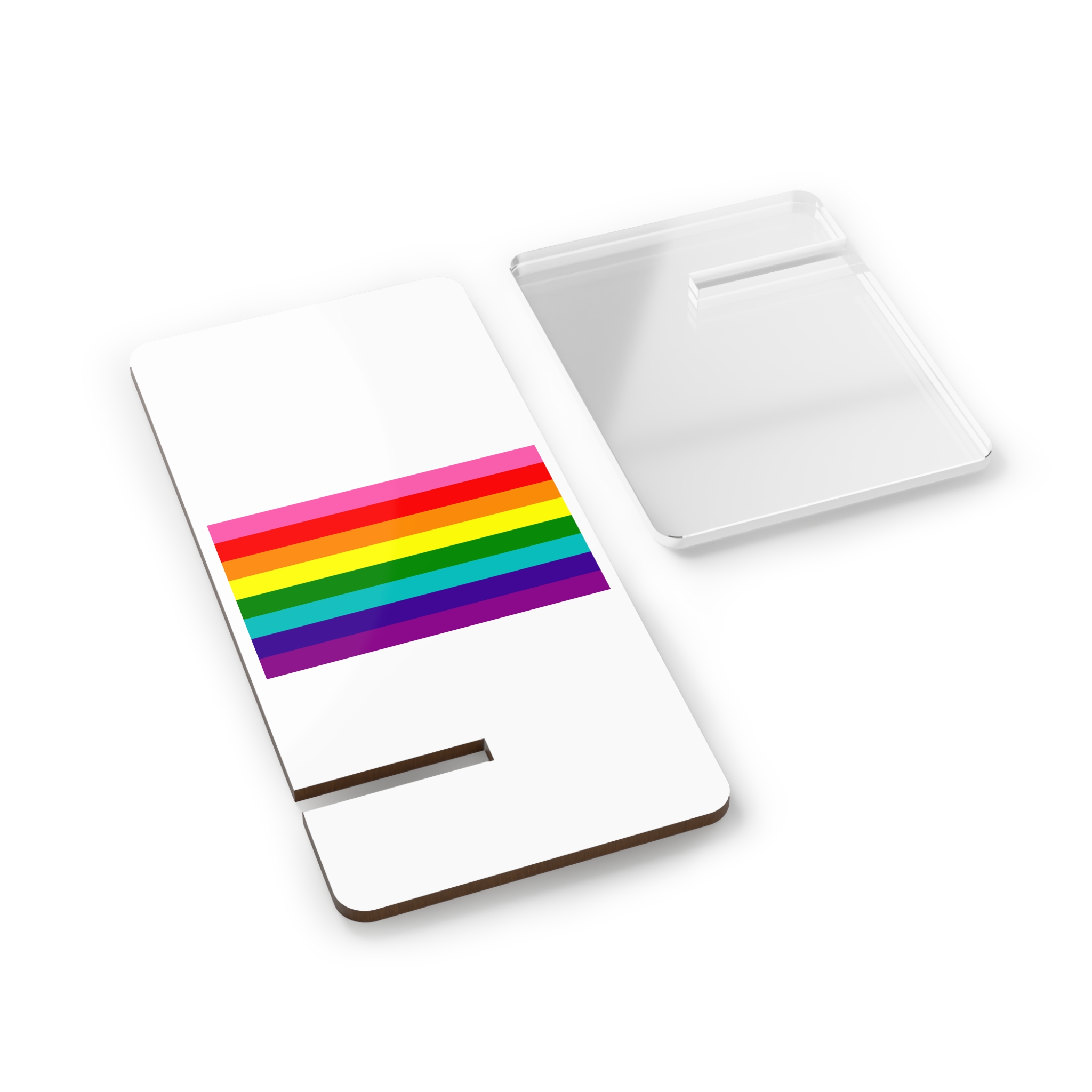 Gay Flag Rainbow Lgbt Pride Flag Global Symbol Equality Diversity Lgbtq Rights Love Acceptance Publi(1) Mobile Display Stand For Smartphones - Image 2